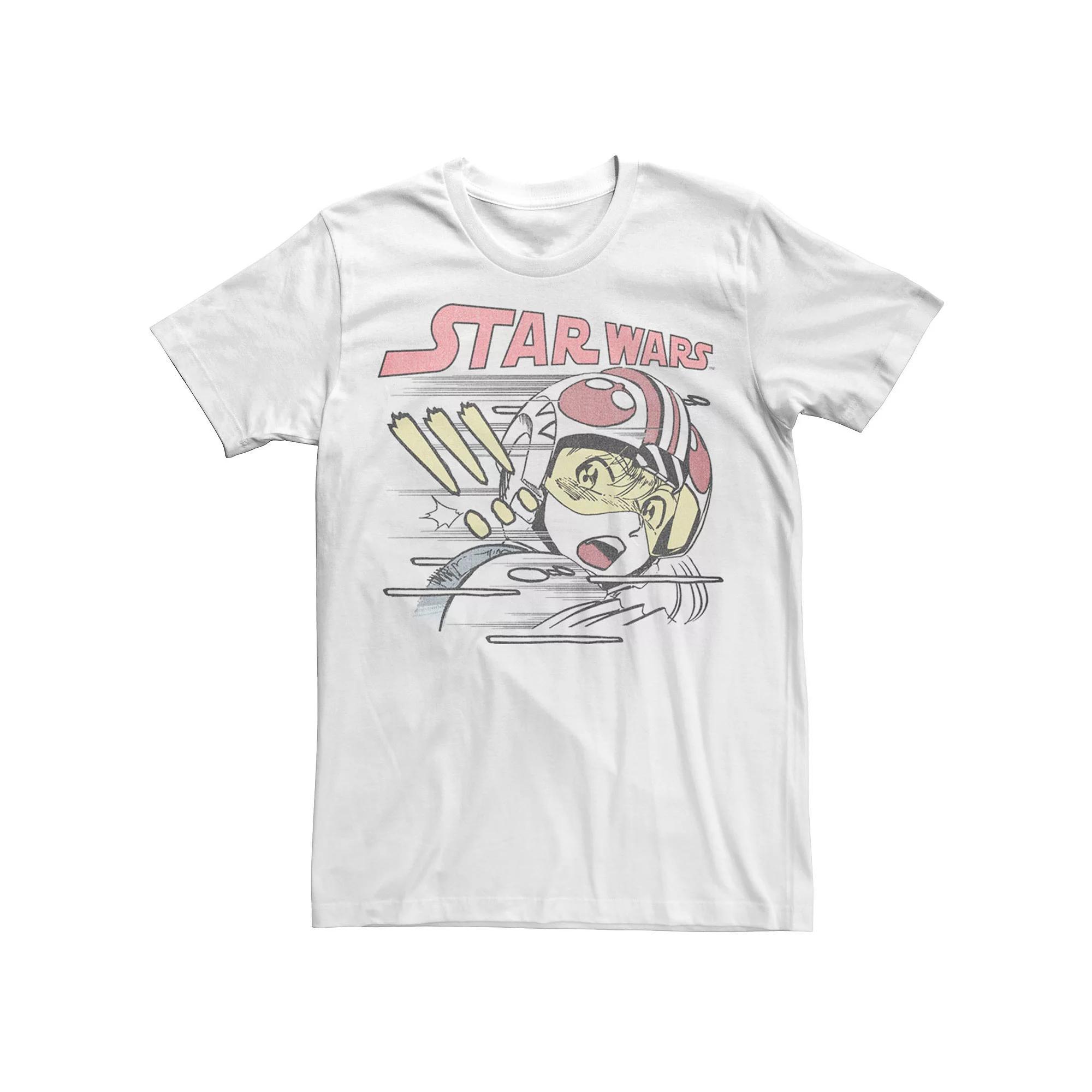 Mens Star Wars Manga Rebel Pilot Tee Product Image