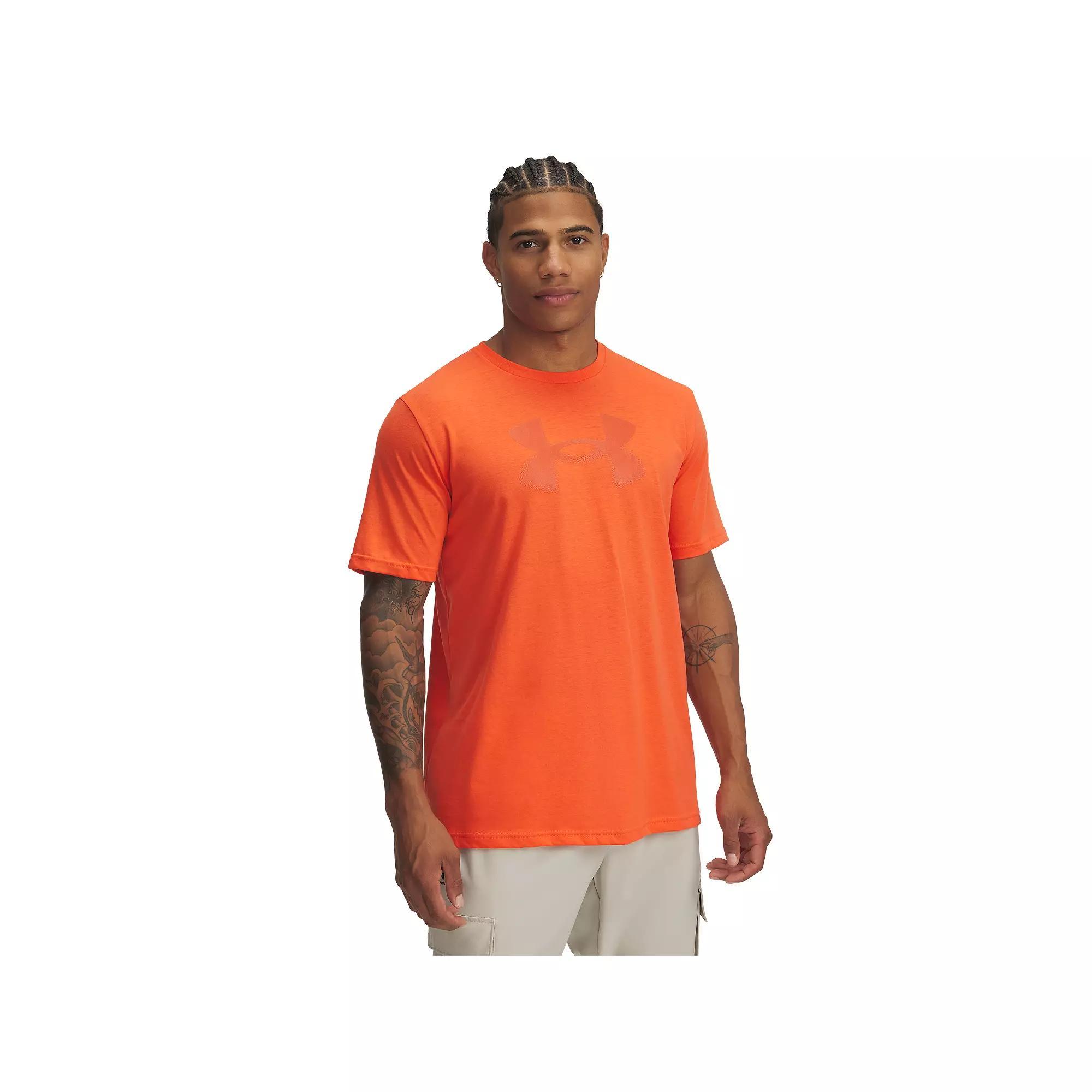 Men's Under Armour Reflective Big Logo Short Sleeve Tee, Size: XL, Red Product Image
