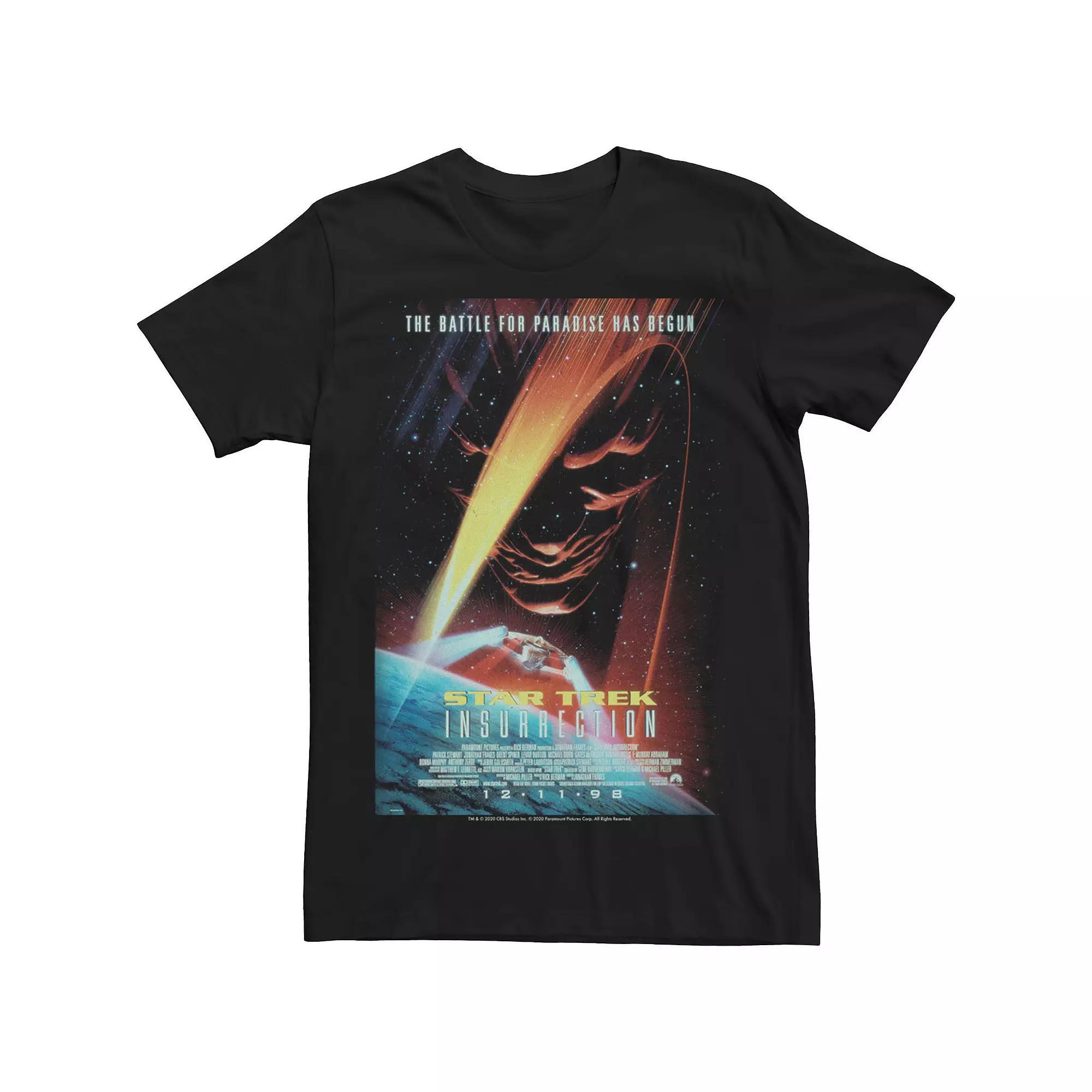 Men's Star Trek Insurrection Poster Tee, Size: XL, Black Product Image
