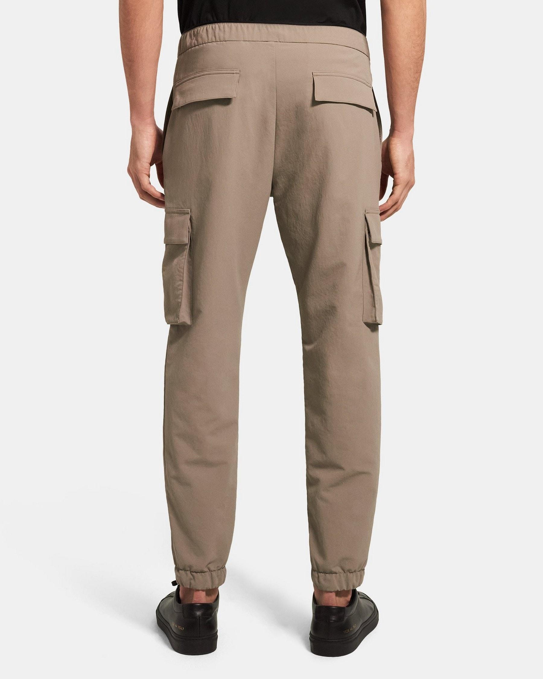 Tapered Drawstring Pant in Recycled Tech Product Image
