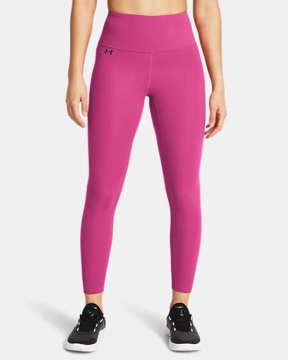 Women's Under Armour Motion High-Waisted 7/8 Ankle Leggings, Size: Medium, Ether Blue Product Image