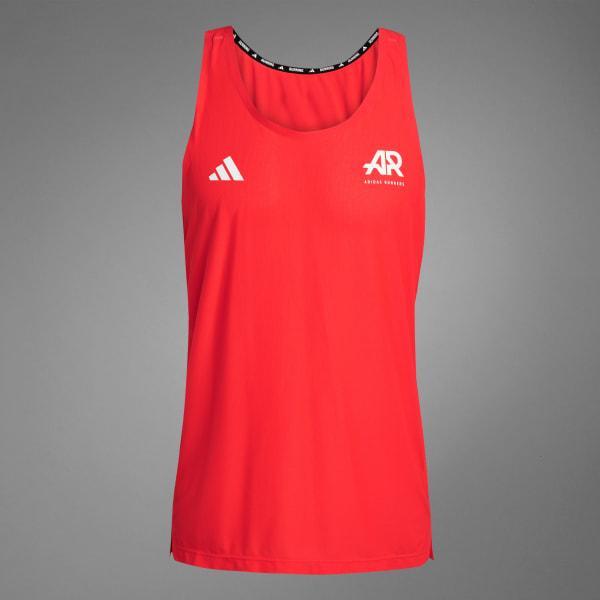 adidas Runners CLIMACOOL Singlet Black XL Mens Product Image