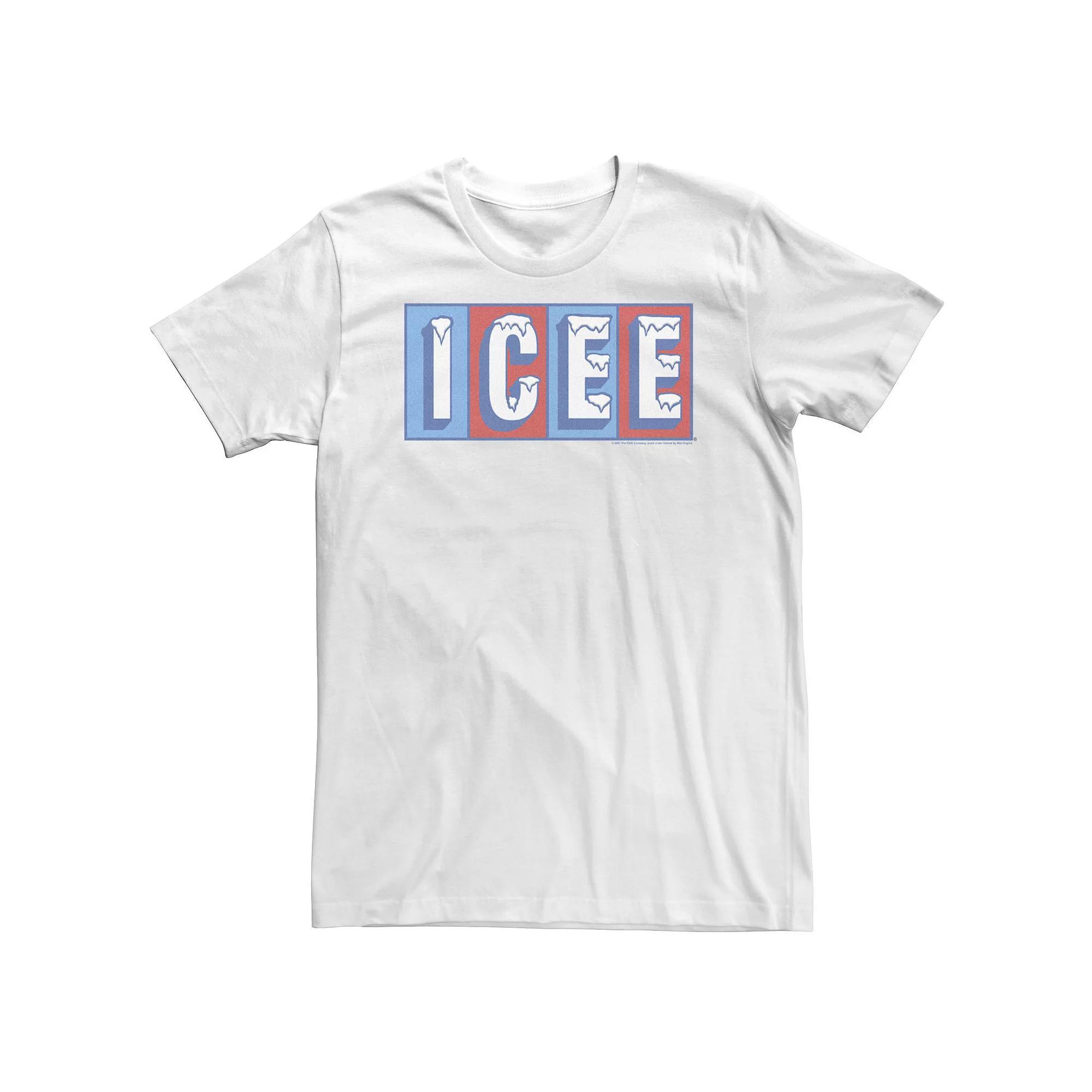 Big & Tall ICEE Retro Logo Tee, Men's, Size: 4XL, White Product Image