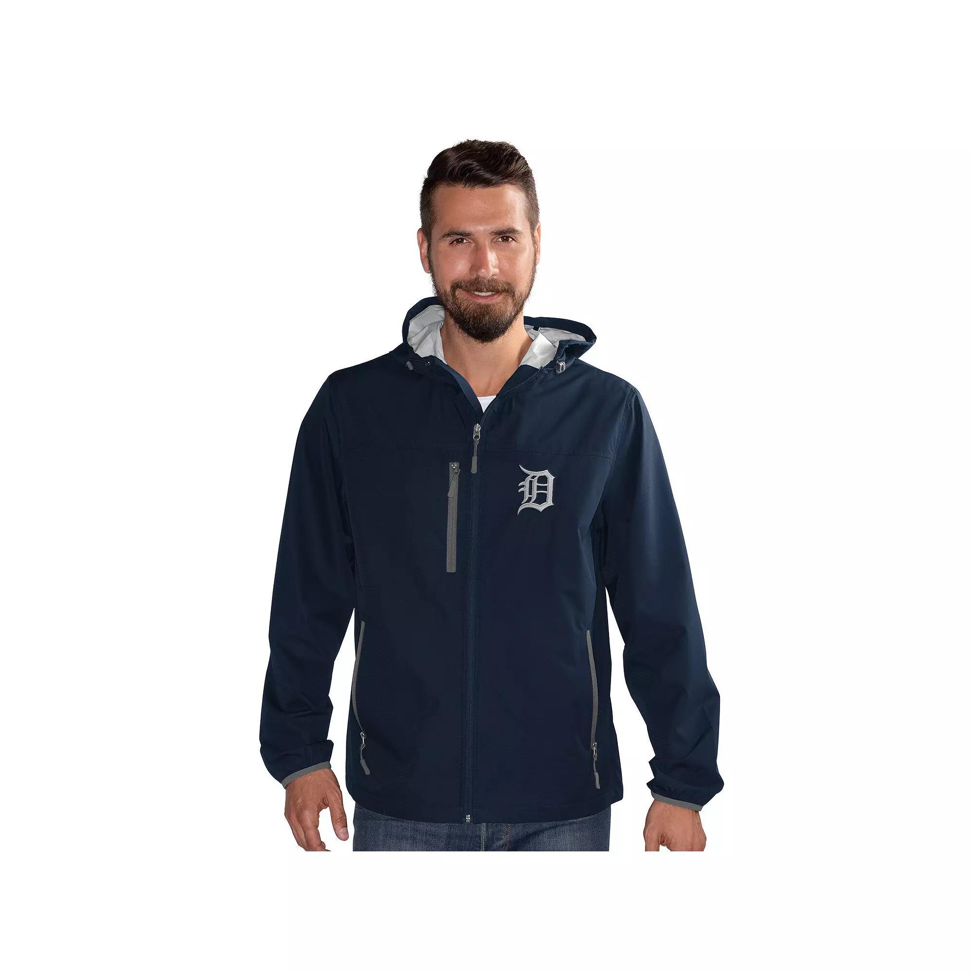Men's G-III Sports by Carl Banks  Black San Francisco Giants Double Play Hooded Lightweight Full-Zip Jacket, Size: Medium Product Image