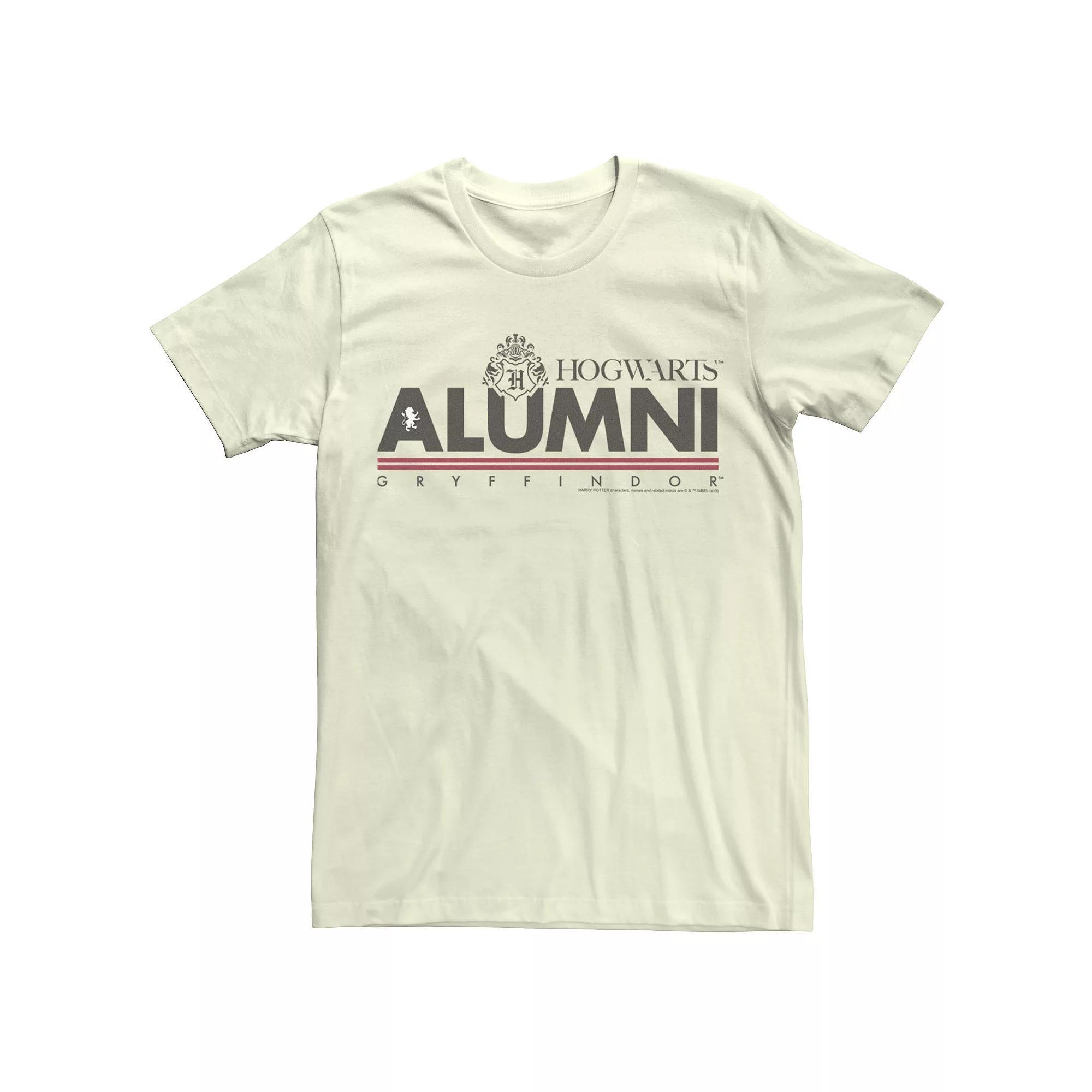 Men's Deathly Hallows 2 Gryffindor Alumni Tee, Size: Large, White Product Image