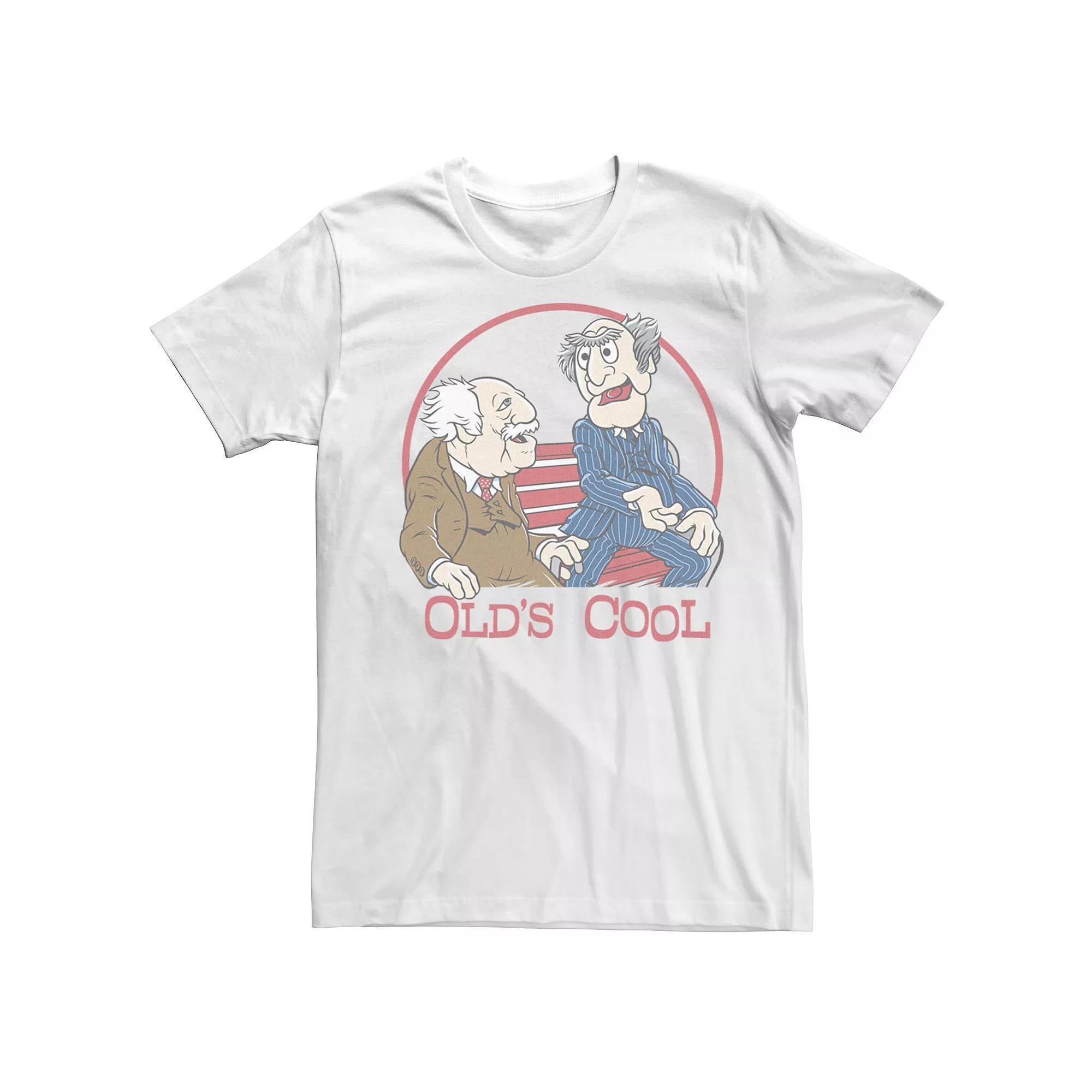 Big & Tall The Muppets Statler And Waldorf "Old's Cool" Tee, Men's, Size: 4XL, White Product Image