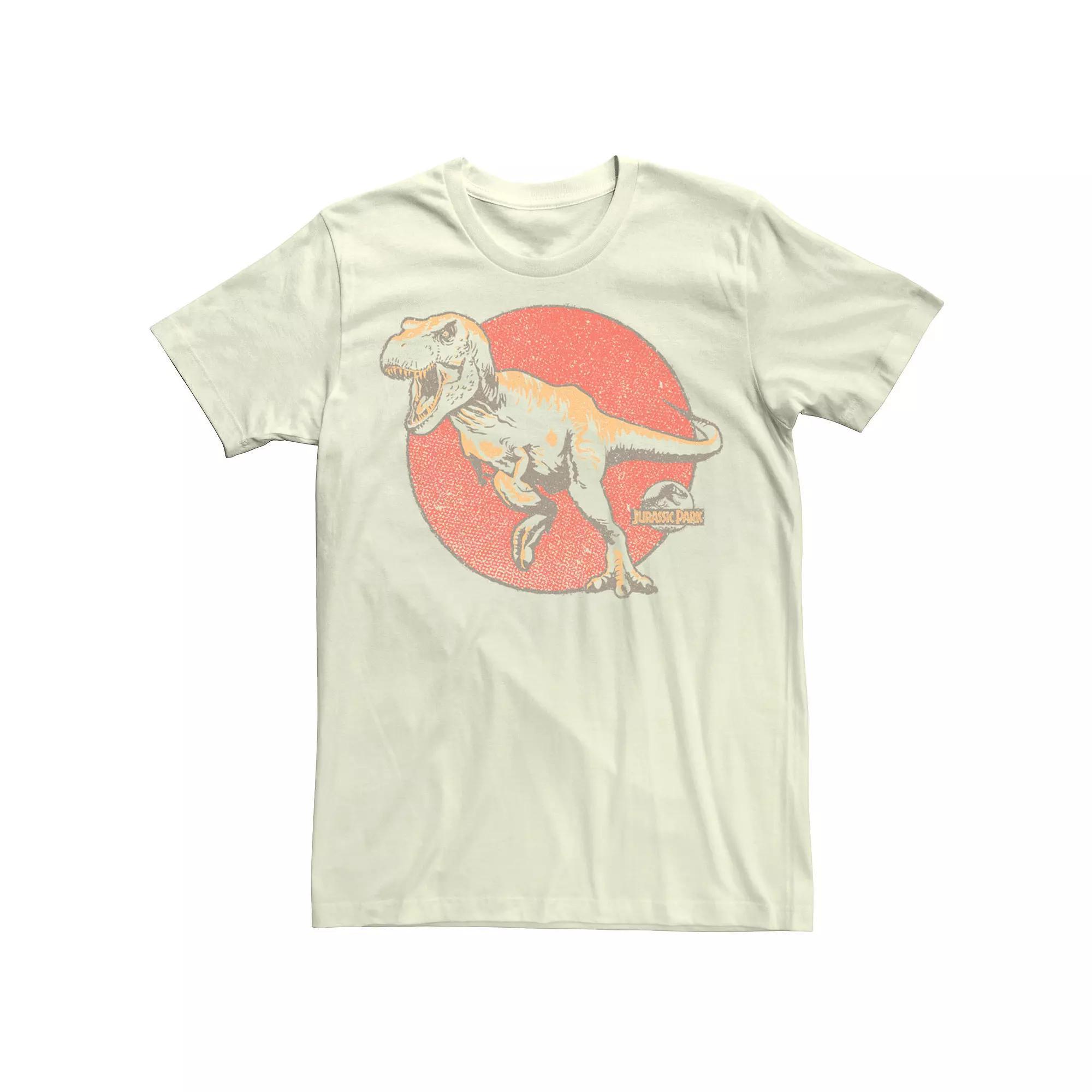 Men's Jurassic Park T-Rex Portrait Tee, Size: XXL, White Product Image