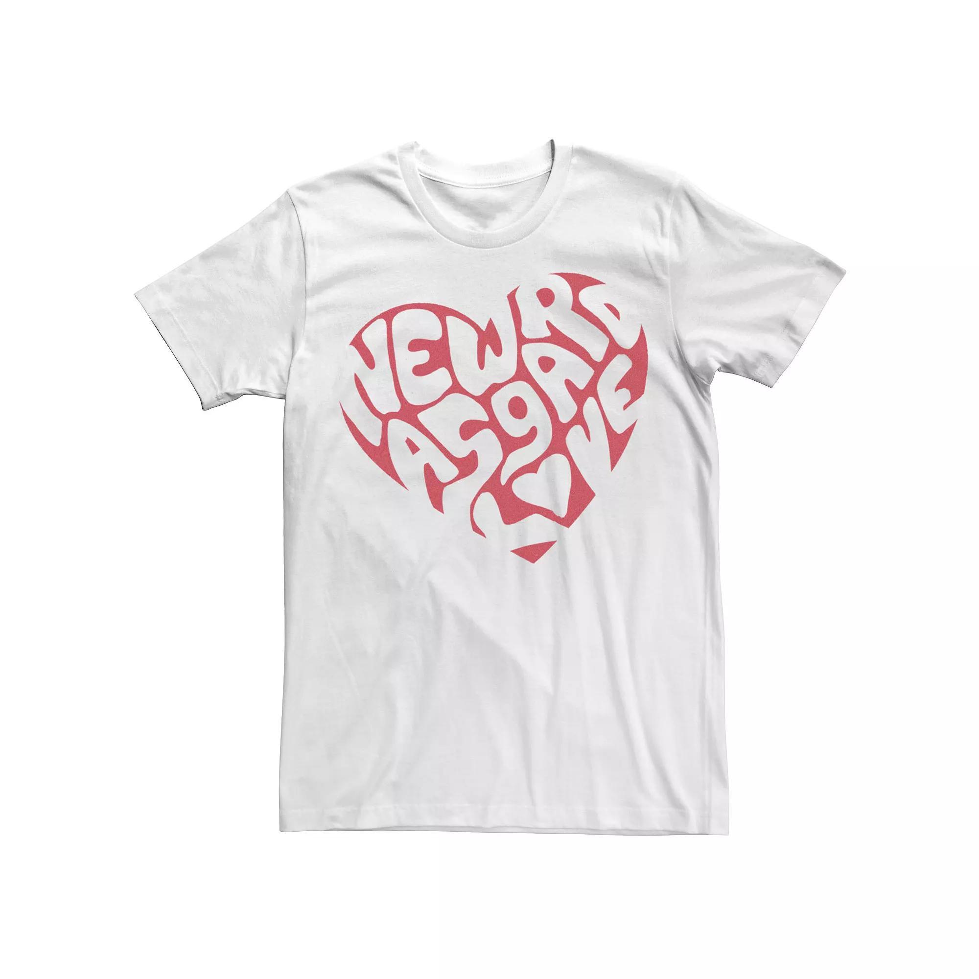 Men's Marvel Thor Love and Thunder New Asgard Love Tee, Size: XL, White Product Image