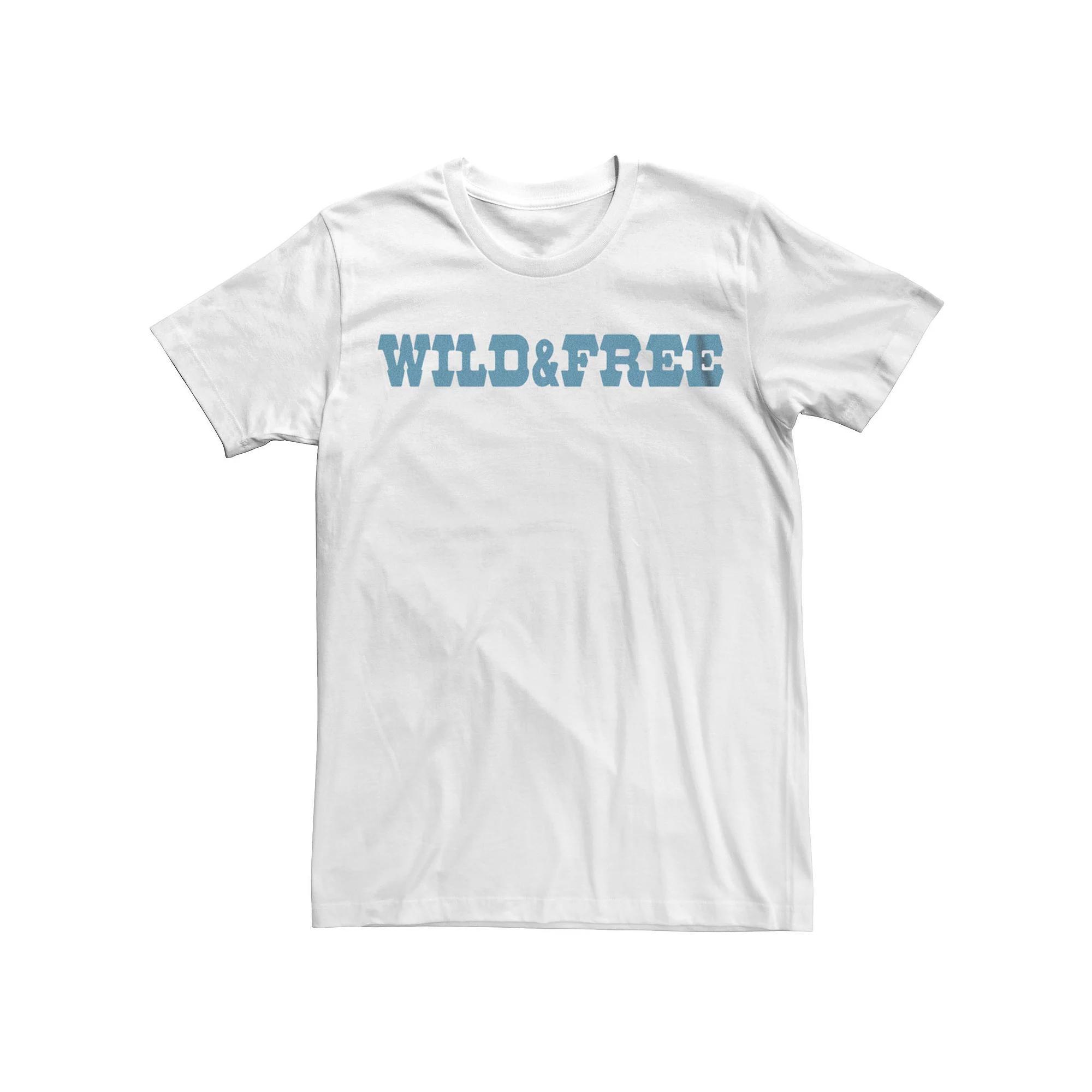 Men's Wild & Free Tee, Size: Small, White Product Image