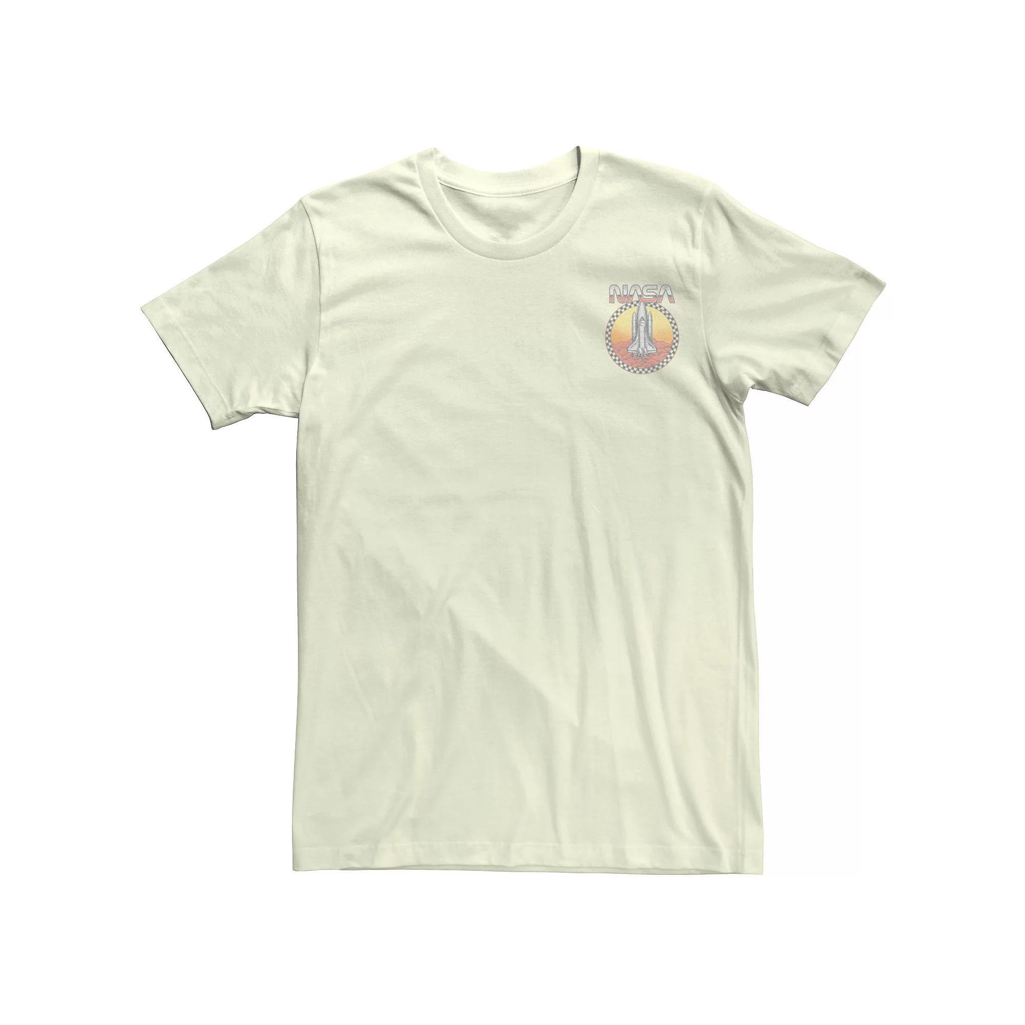 Men's NASA Shuttle Circle Pocket Tee, Size: 3XL, Natural Product Image