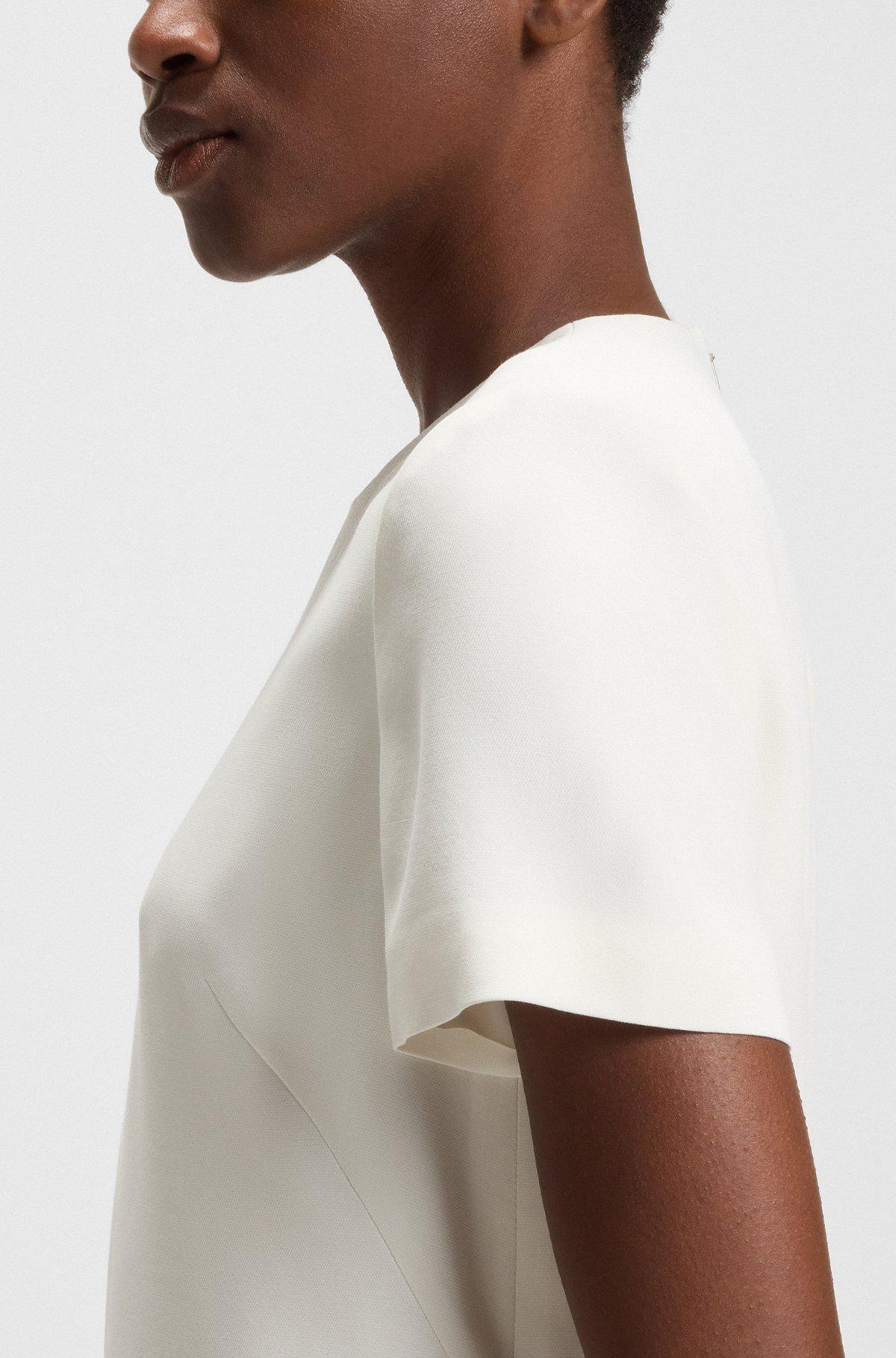 Shift dress in soft crepe Product Image