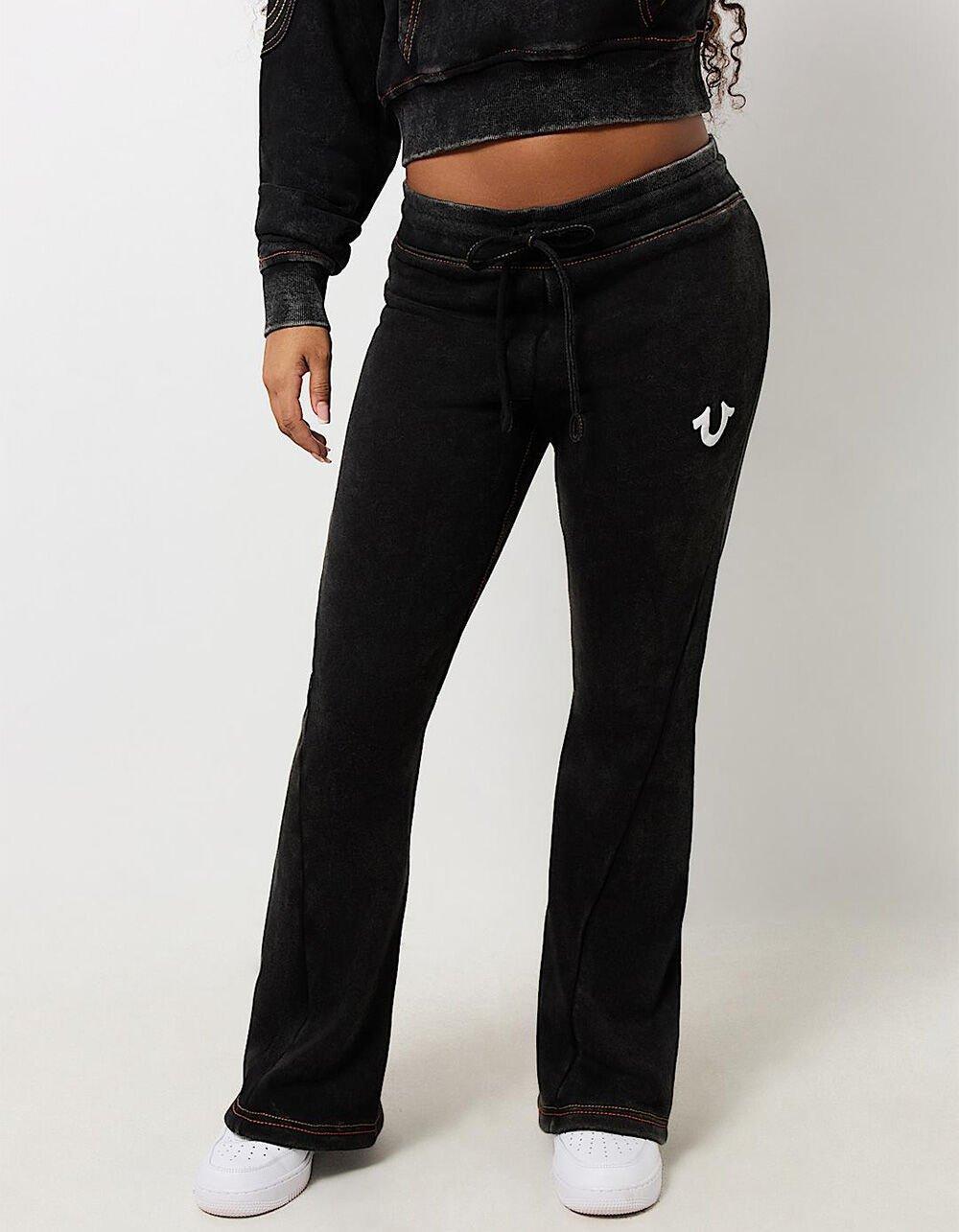 TRUE RELIGION Vintage Wash Spade Pocket Womens Low Rise Sweatpants Product Image