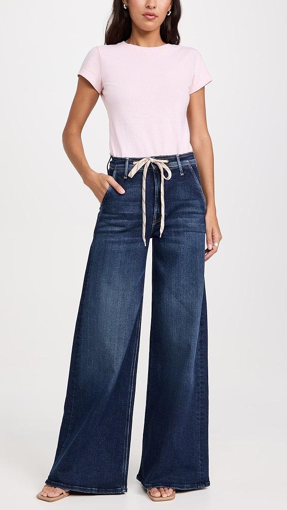 MOTHER Drawn Undercover Prep Sneak Jeans | Shopbop Product Image