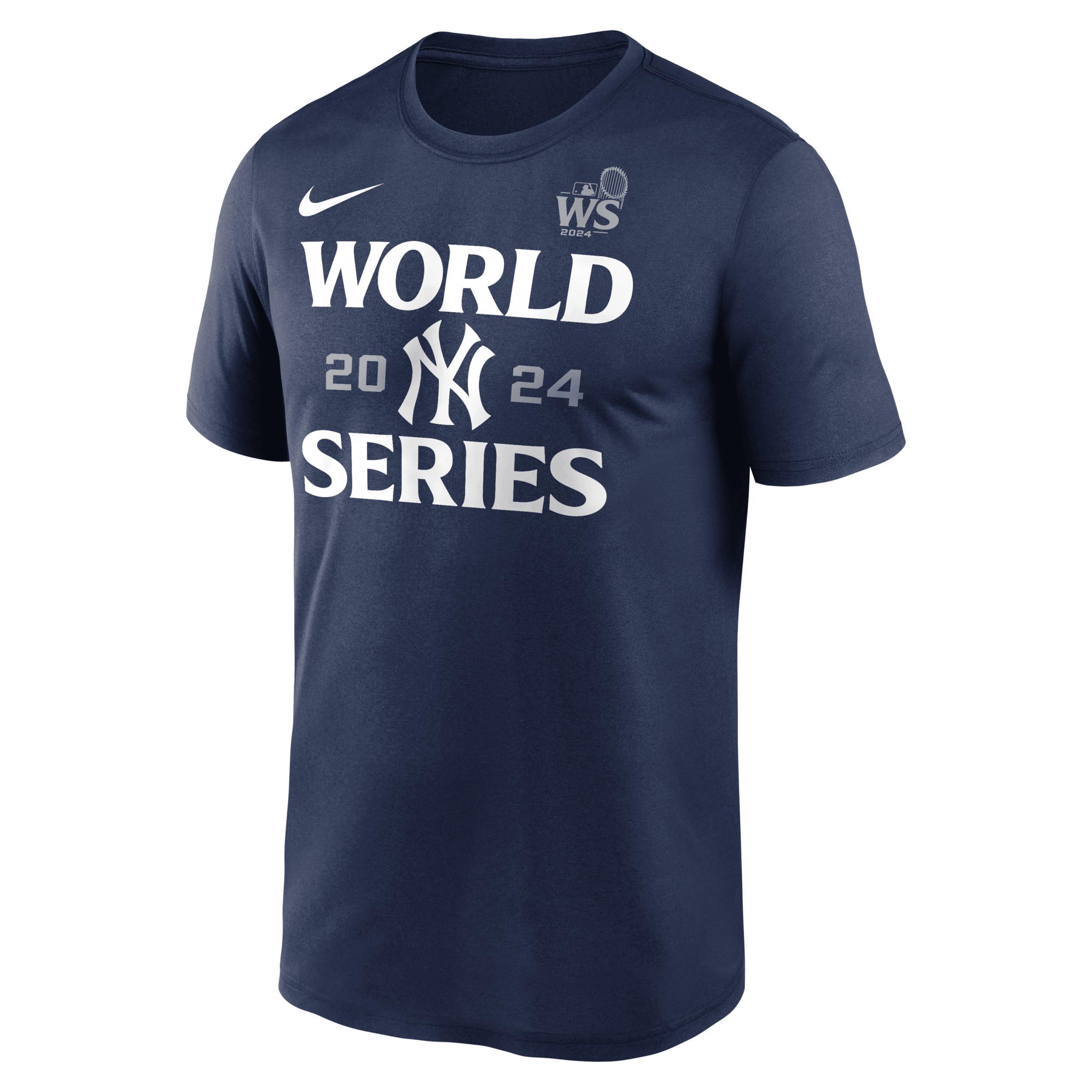 New York Yankees 2024 World Series Authentic Collection Legend Nike Men's Dri-FIT MLB T-Shirt Product Image