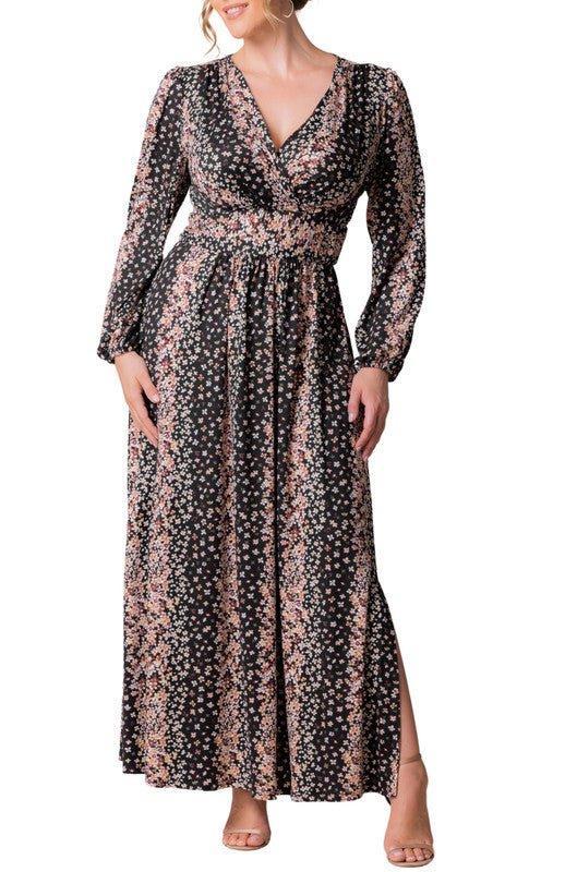 Kelsey Long Sleeve Maxi Dress - Plus Product Image