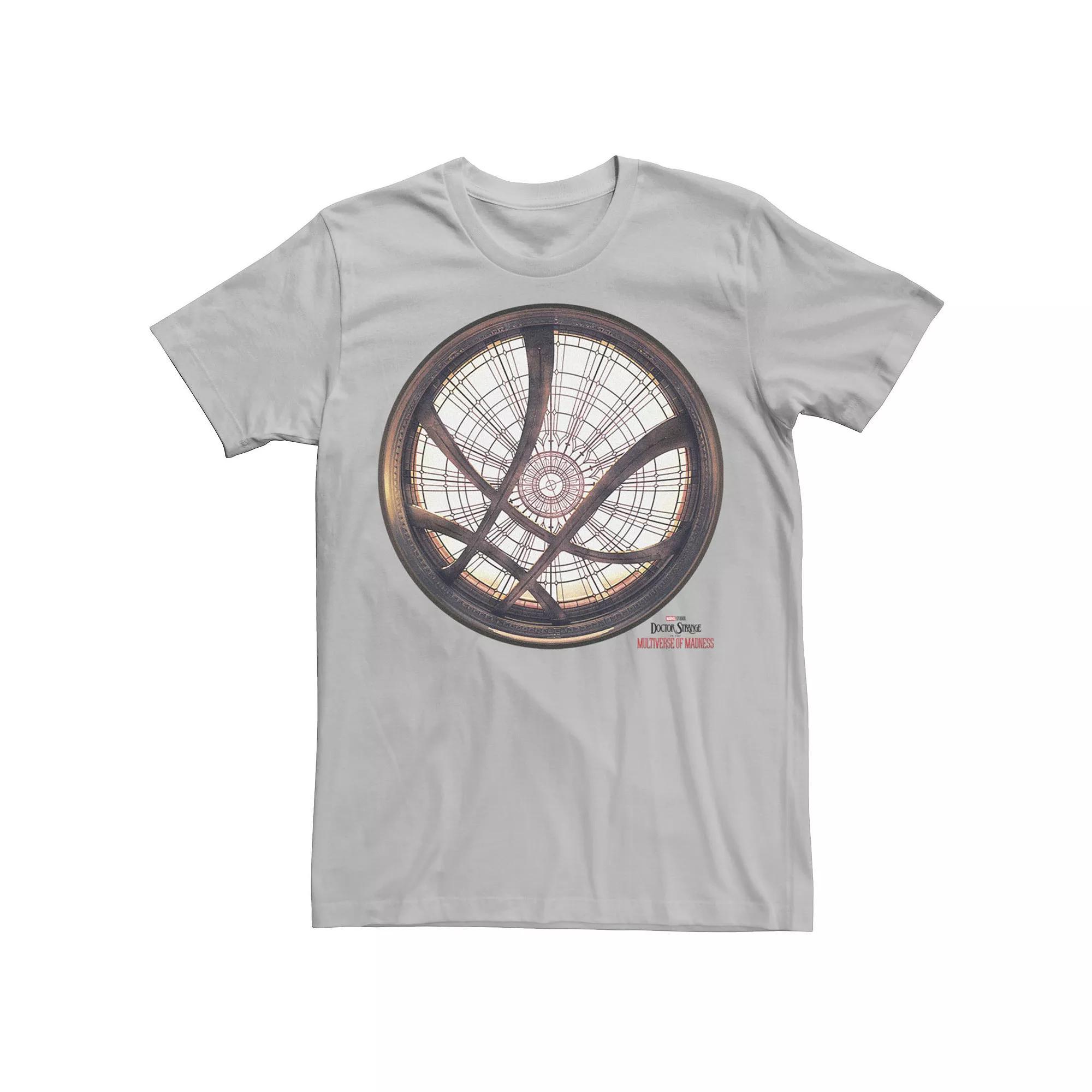 Men's Marvel Doctor Strange Movie 2 Sanctum Sanctorum Window Tee, Size: XXL, Silver Product Image