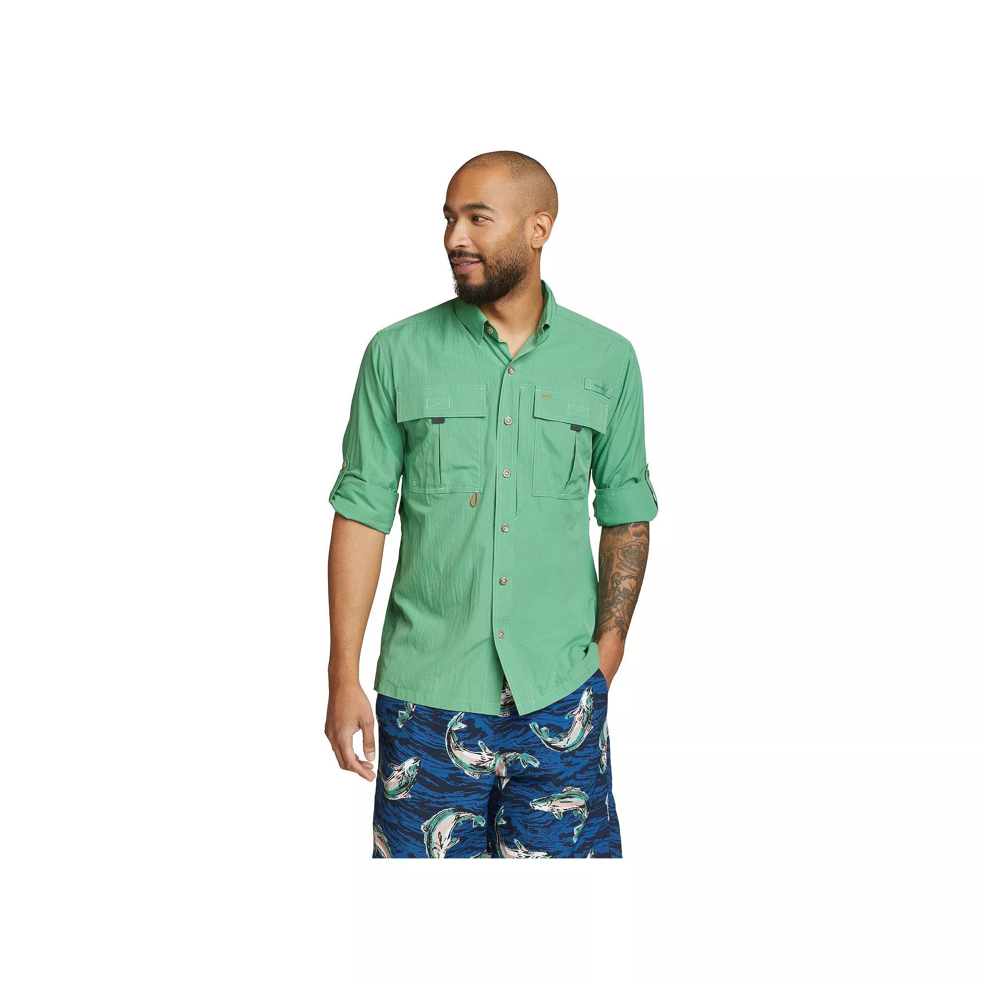 Mens Eddie Bauer Long Sleeve UPF Guide 2.0 Shirt Product Image