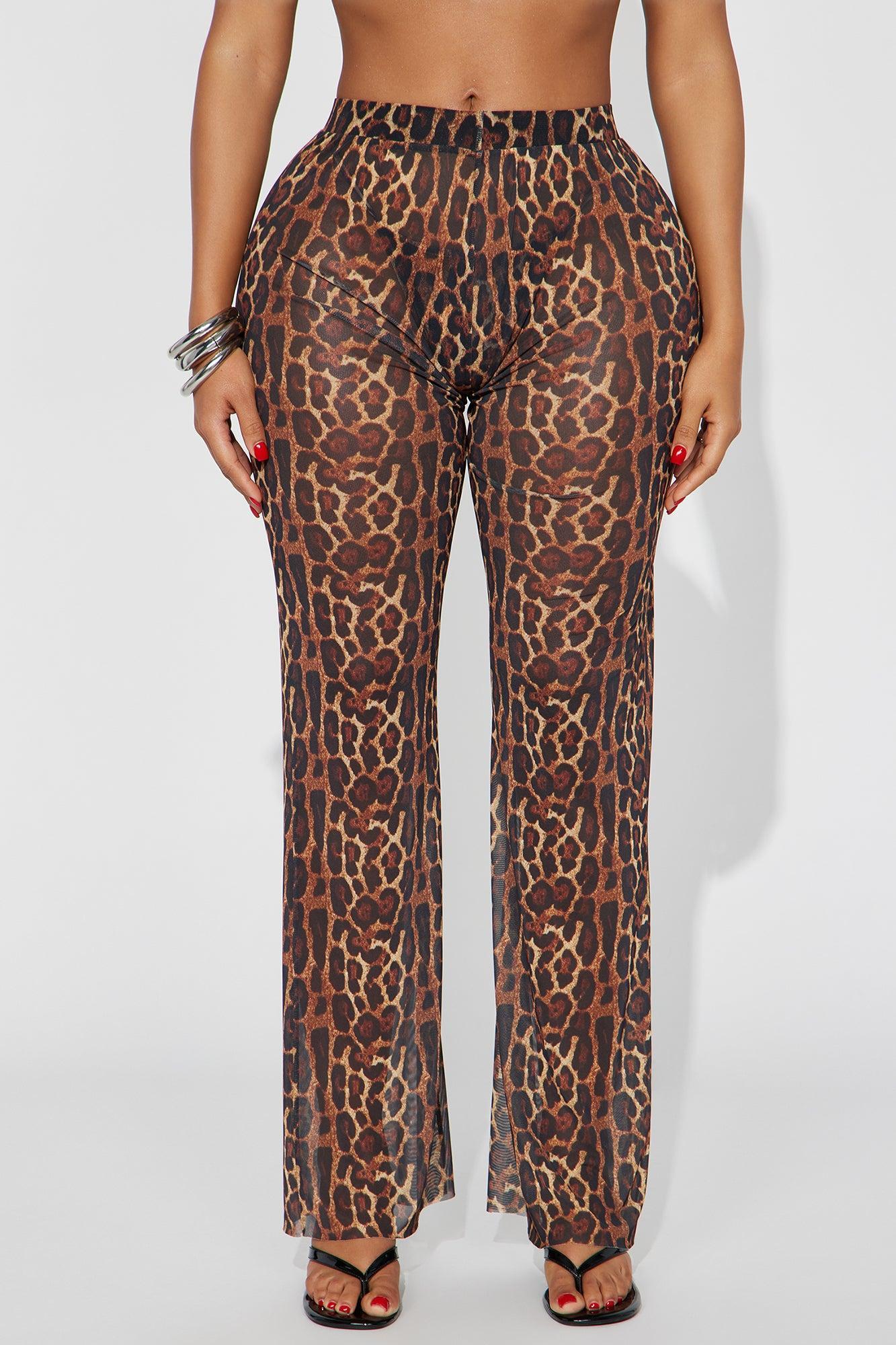 Maui Mesh Swim Cover Up Pant - Brown/combo Product Image