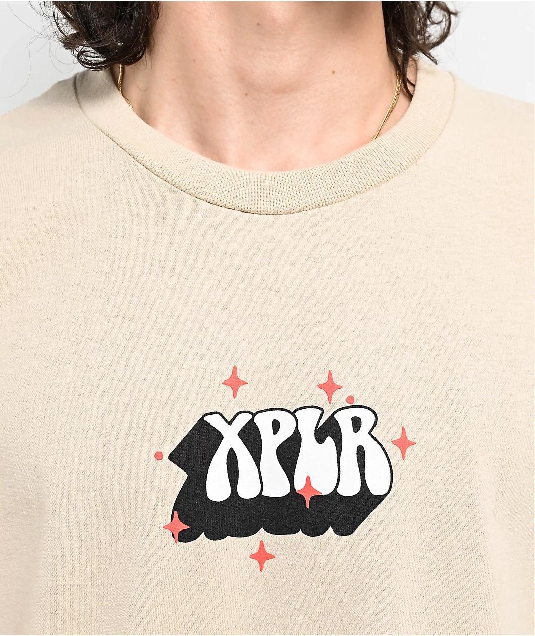 XPLR Fighting Demons Sand T-Shirt Product Image