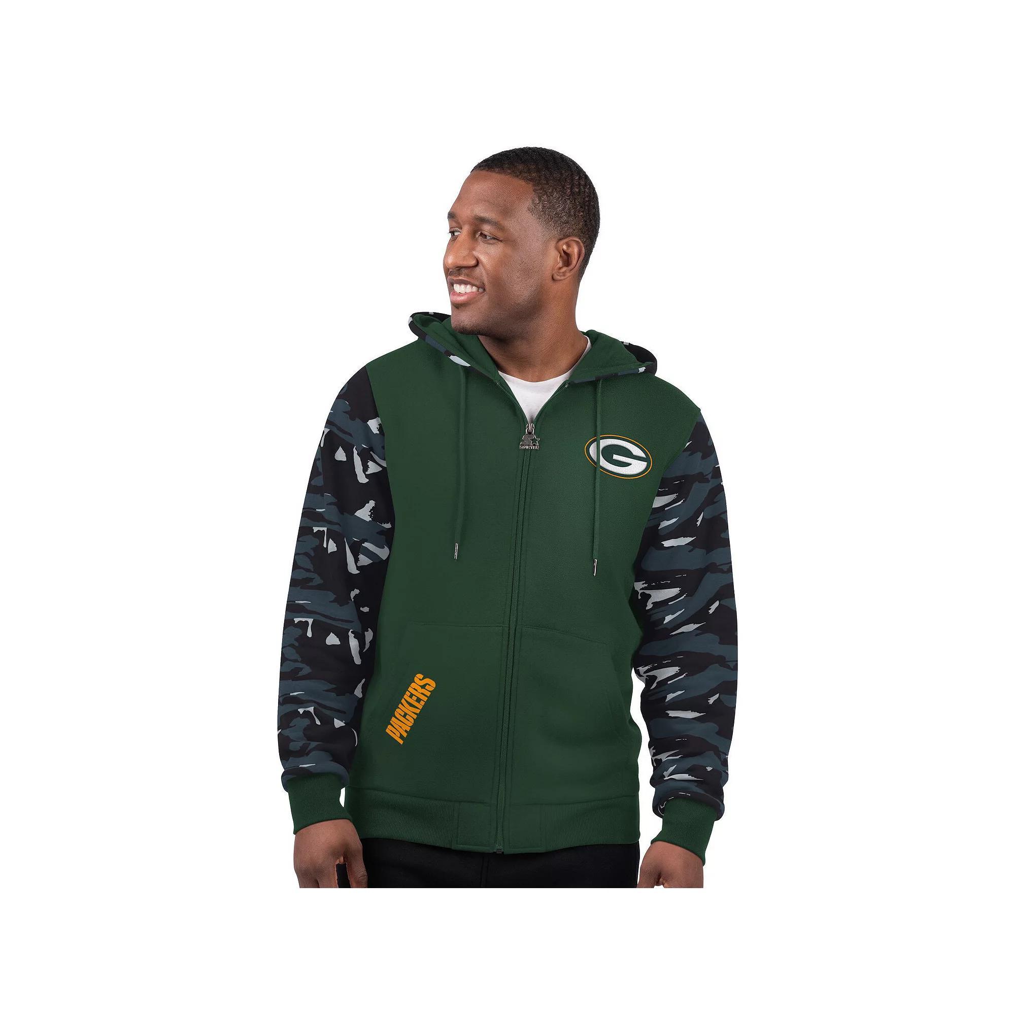Men's Starter Purple Minnesota Vikings Thursday Night Gridiron Full-Zip Hoodie, Size: Small Product Image