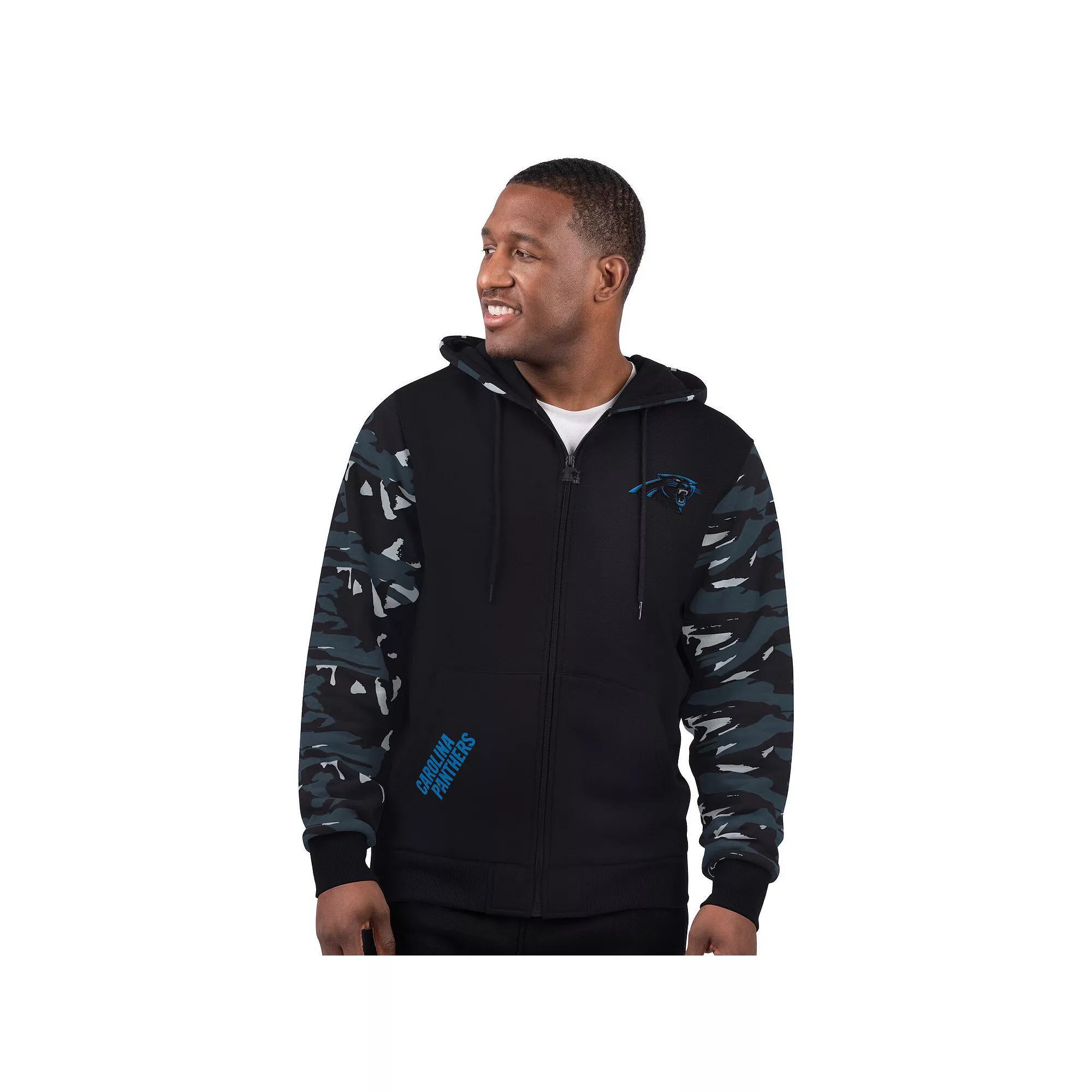 Men's Starter Navy Seattle Seahawks Thursday Night Gridiron Vintage Logo Full-Zip Hoodie, Size: XL, Blue Product Image