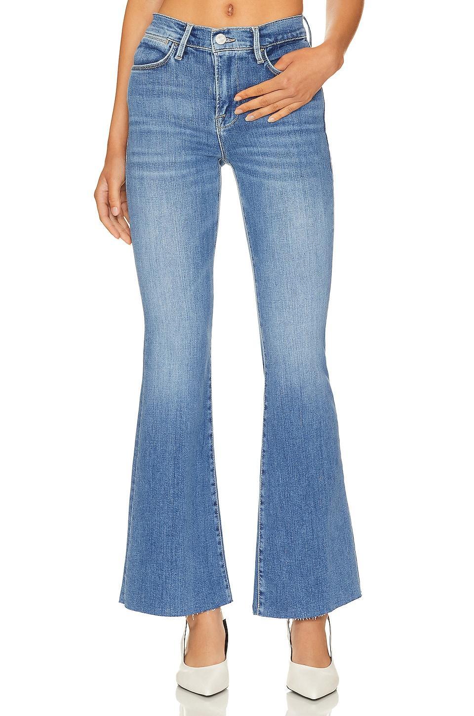 Womens Le Easy Flared Jeans Product Image