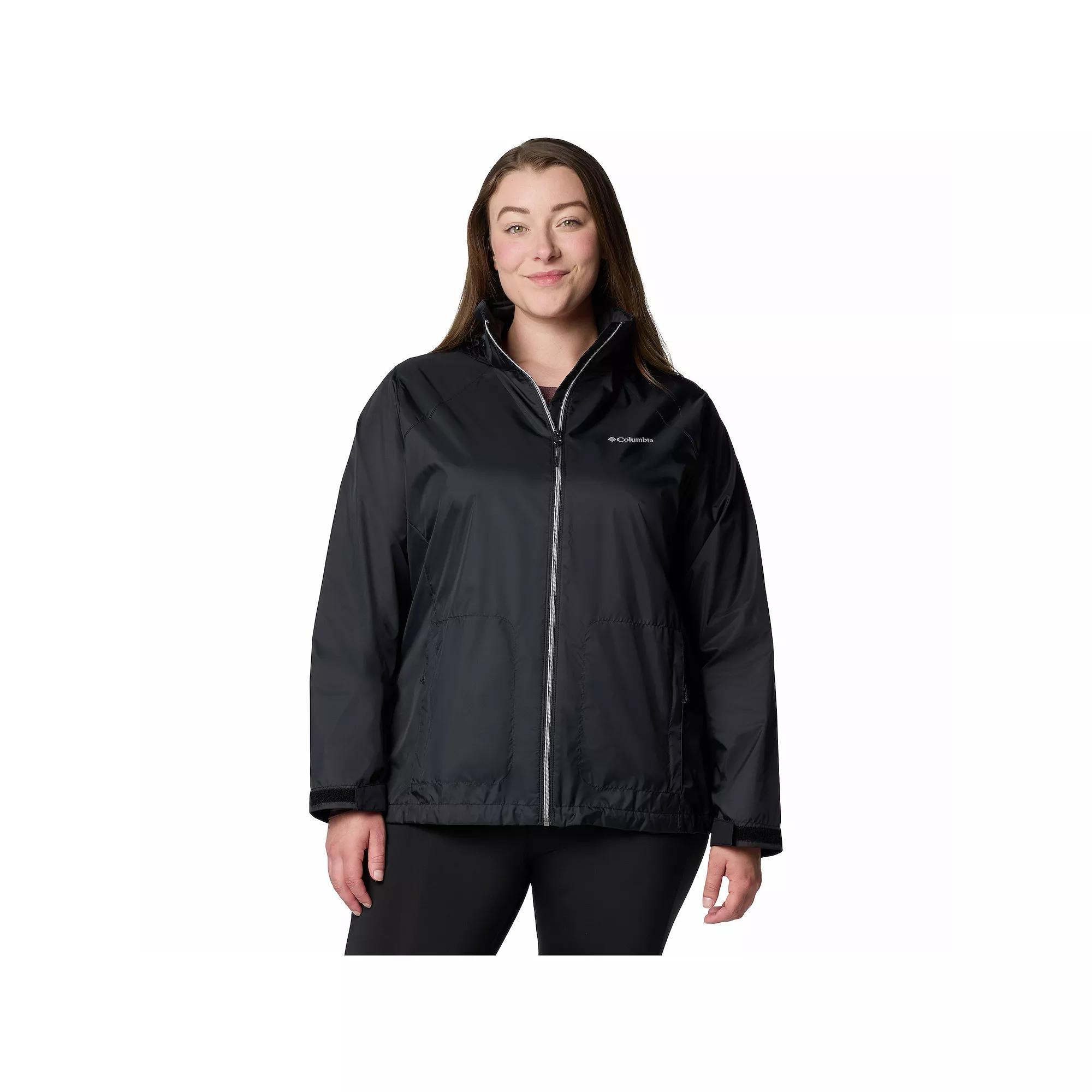 Plus Size Columbia Switchback IV Jacket, Women's, Size: 3XL, Black Product Image
