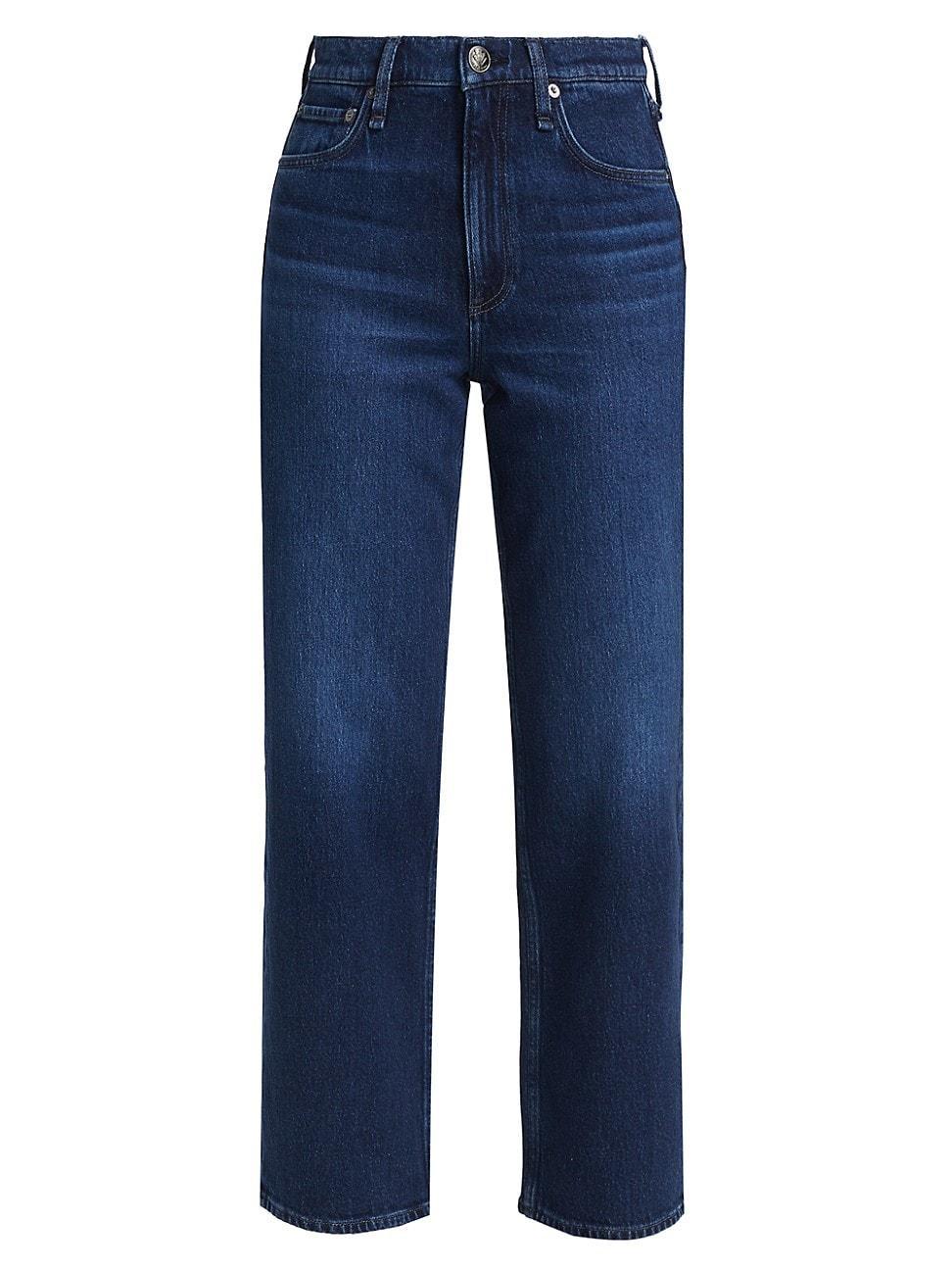 Womens Shea High-Rise Straight-Leg Jeans Product Image