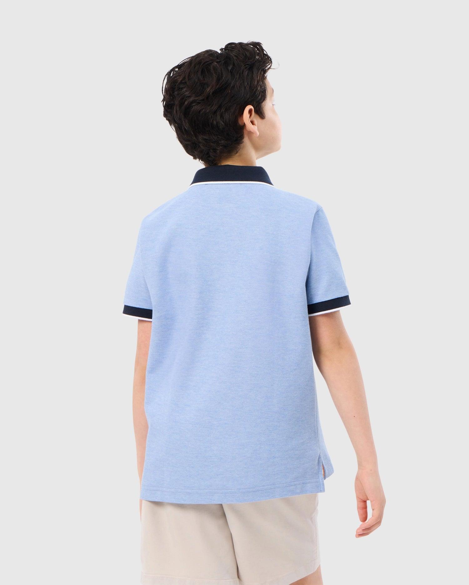 KIDS RIVIERA PIQUE POLO SHIRT - B0K640C200 Product Image