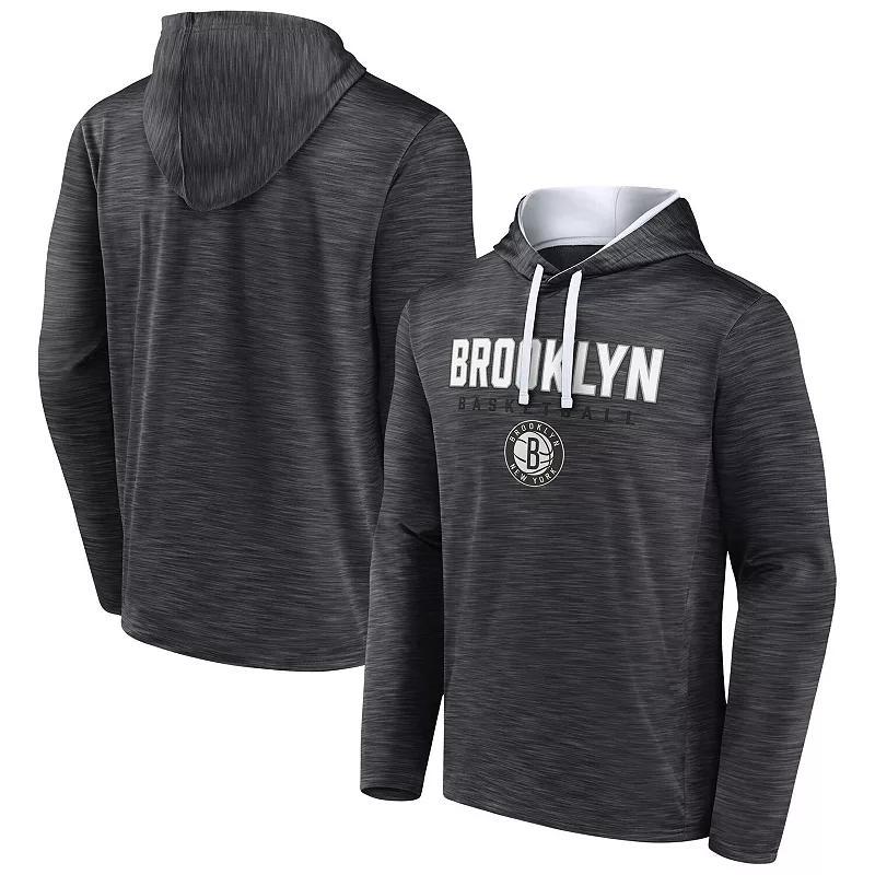 Men's Fanatics Branded Heather Black Las Vegas Raiders Hook and Ladder Pullover Hoodie, Size: Small, Lvr Charco Product Image