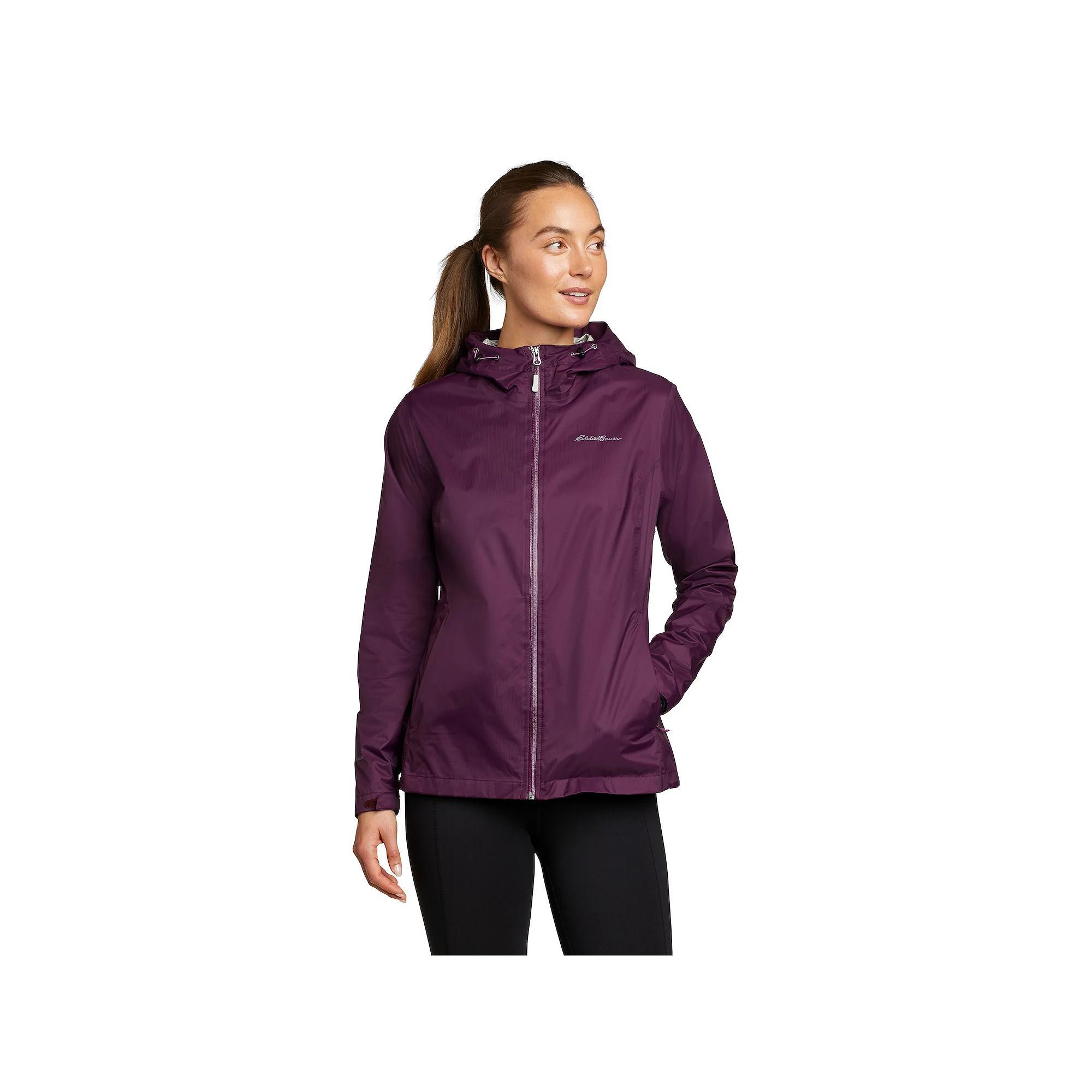 Women's Eddie Bauer Cloud Cap Rain Jacket, Size: Small, Purple Product Image