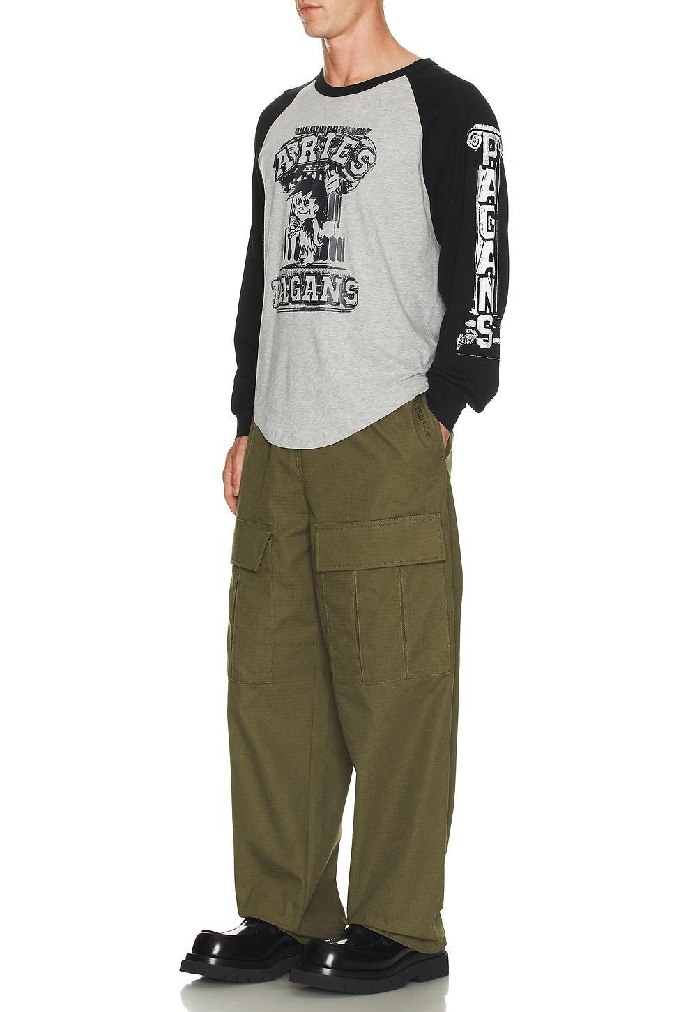 Aged Raglan Baseball Tee Product Image