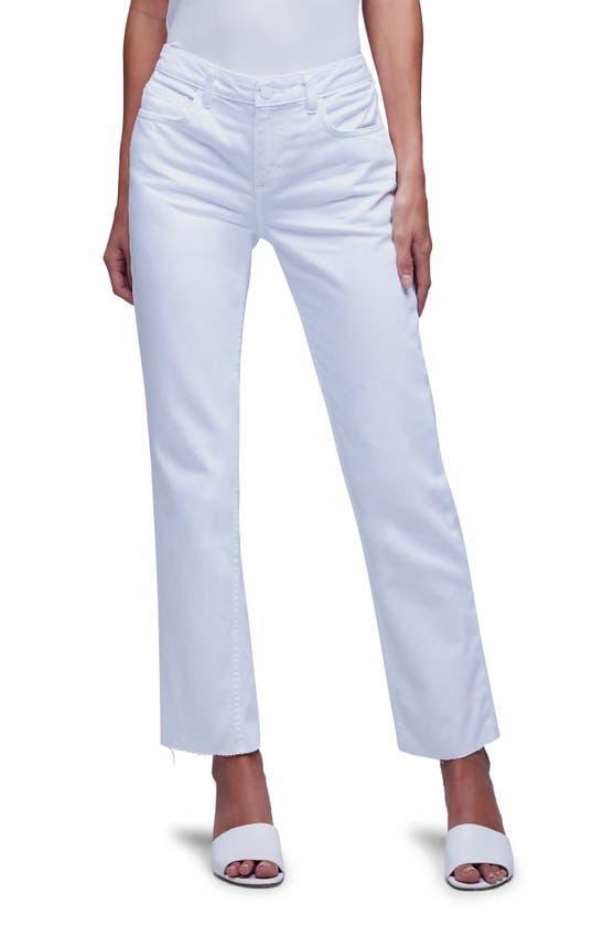 Milana Stovepipe Straight Leg Jeans In Black Product Image
