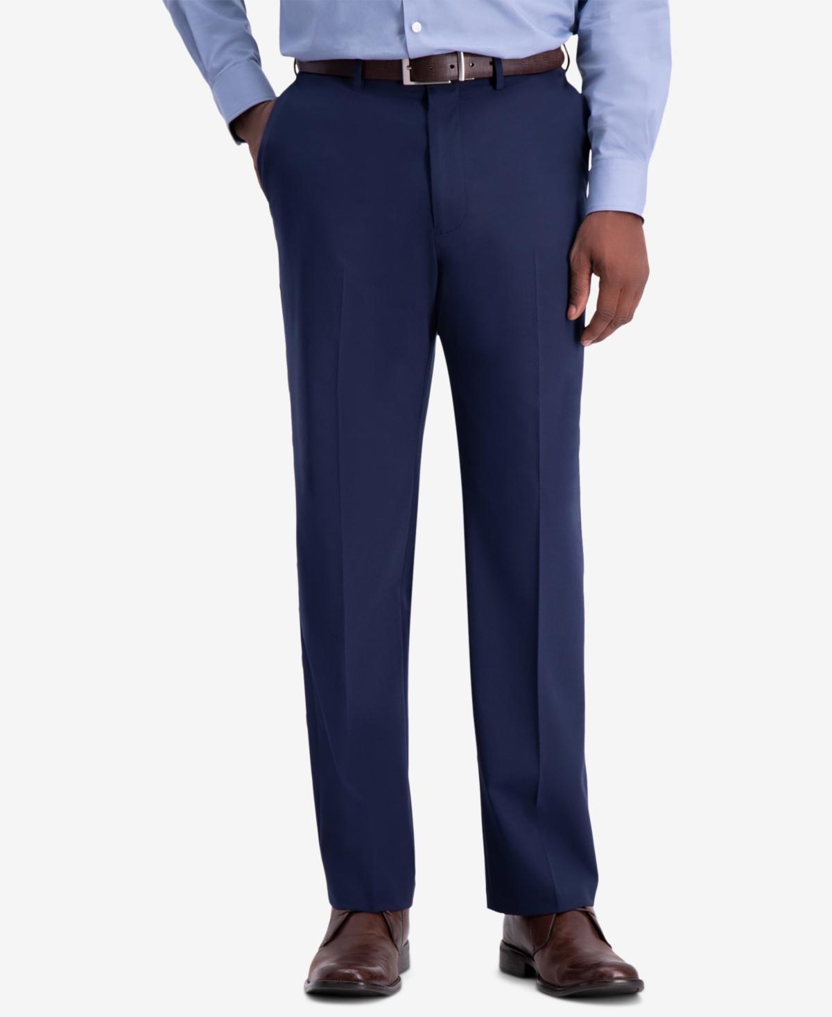 Jmh Mens 4-Way Stretch Classic Fit Flat Front Dress Pant Product Image
