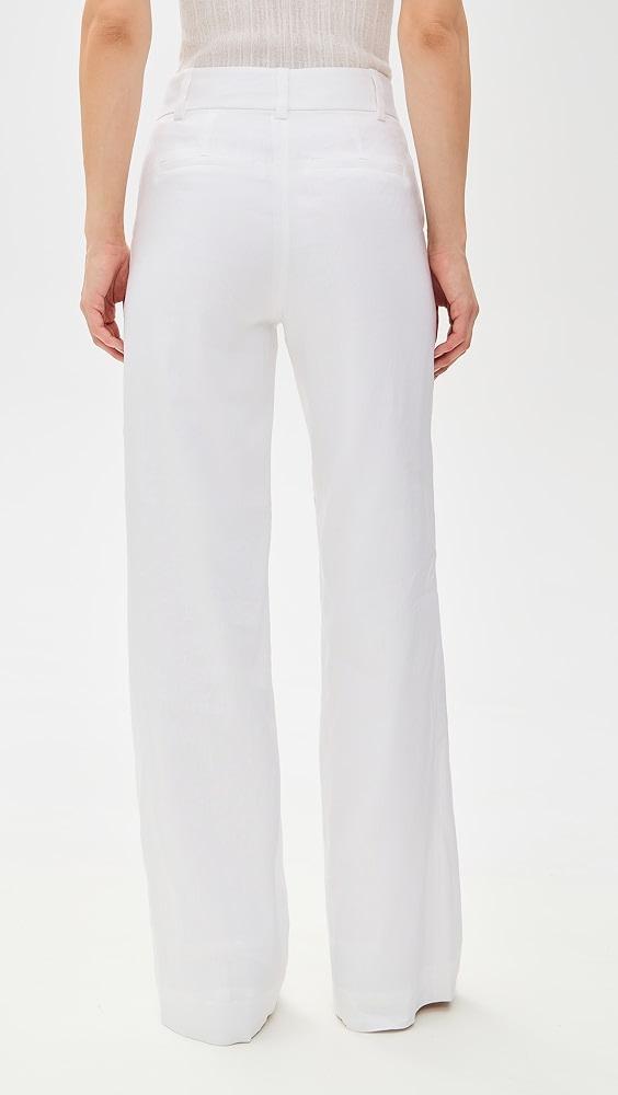Favorite Daughter The Jones Linen Wide Leg Pants | Shopbop Product Image