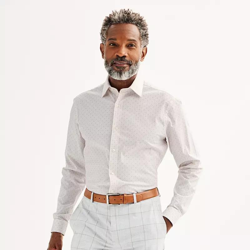 Mens Apt. 9 Premier Flex Slim-Fit Dress Shirt Product Image