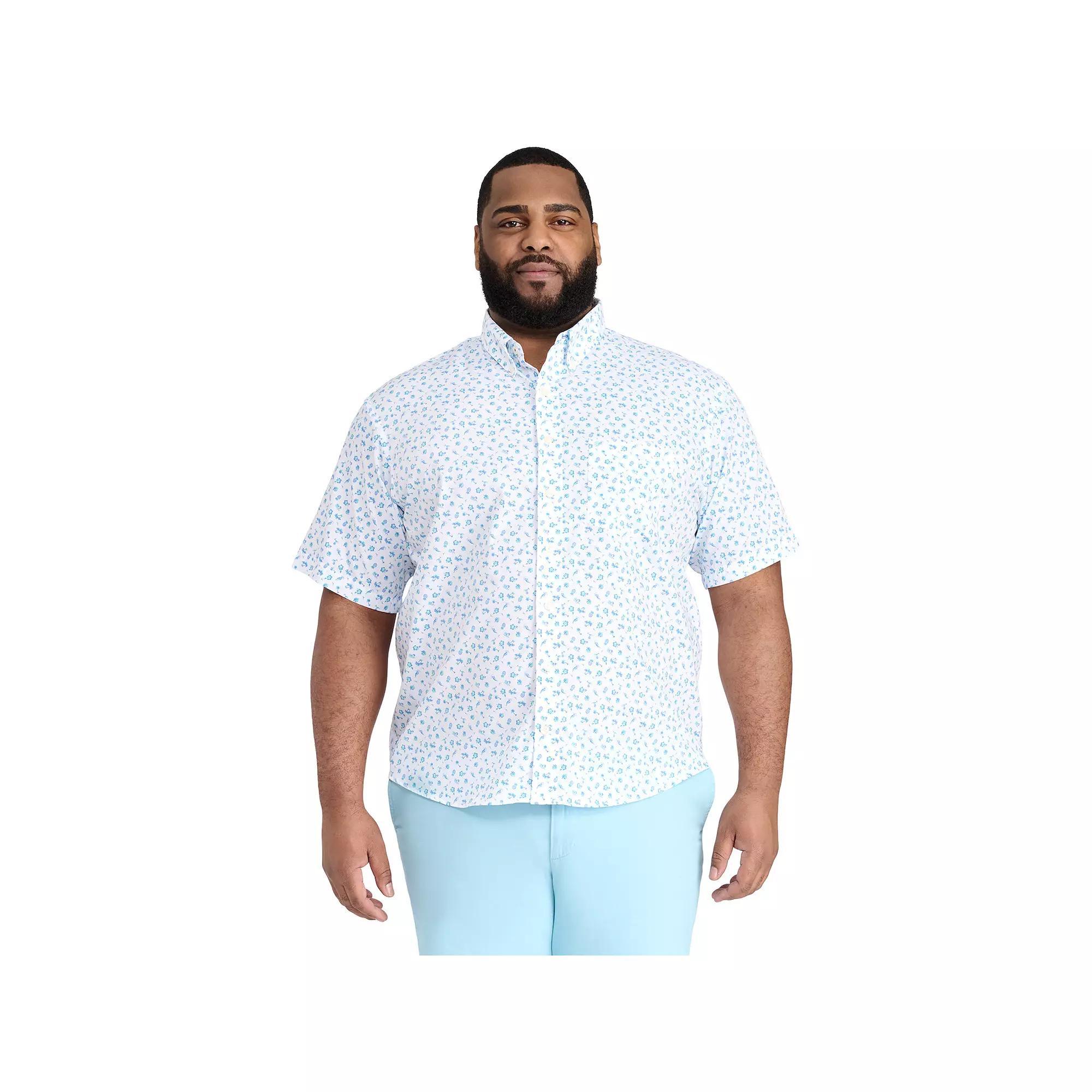 Big & Tall IZOD Advantage Classic-Fit Performance Button-Down Shirt, Mens Product Image