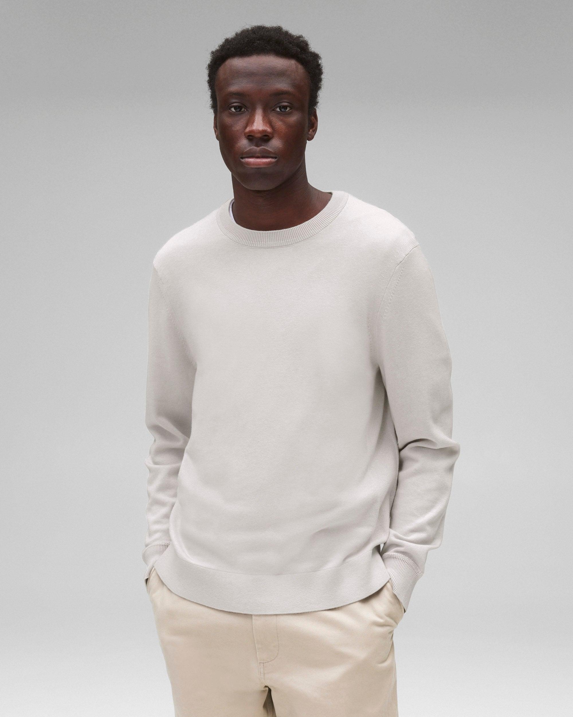 Cotton Cashmere Riviera Crewneck Male Product Image