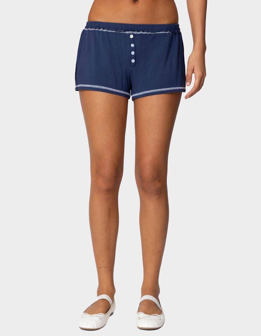EDIKTED Arianne Contrast Shorts Product Image