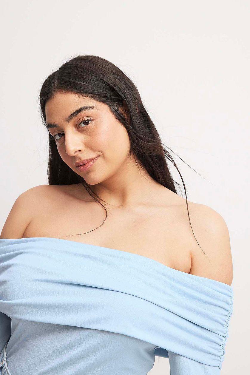 Off Shoulder Jersey Top Product Image
