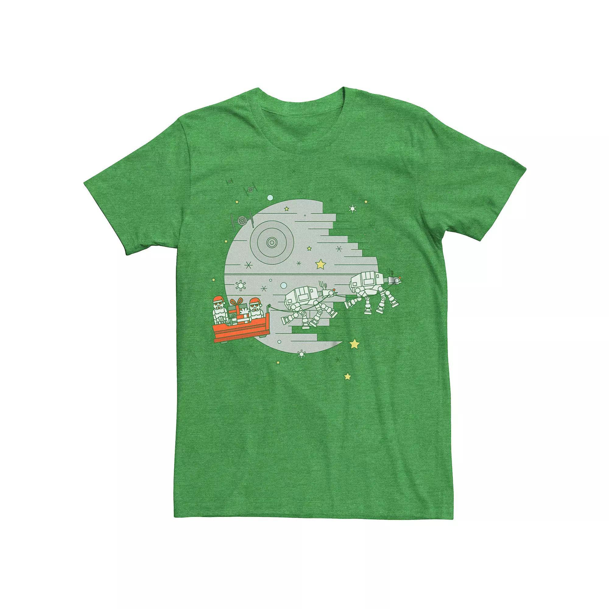 Big & Tall Outer Banks The Wreck Restaurant Ship Logo Tee, Men's, Size: 4XLT, Navy Grey Product Image
