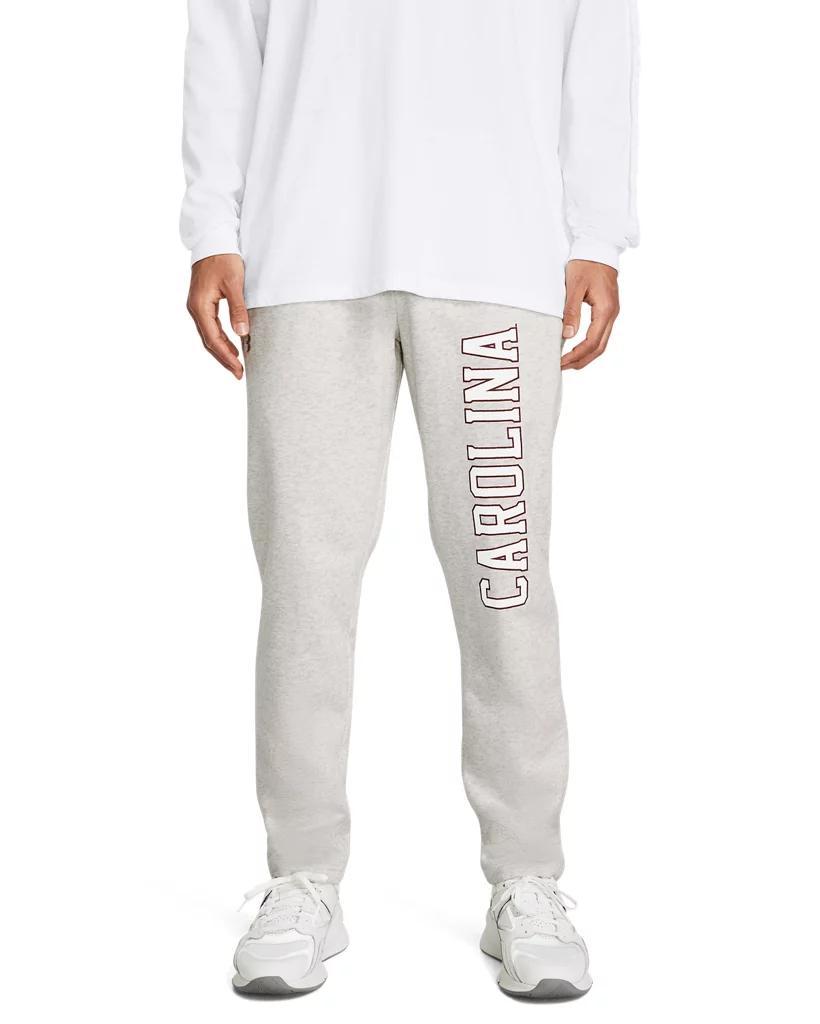 Men's UA Rival Fleece Collegiate Open Bottom Pants Product Image
