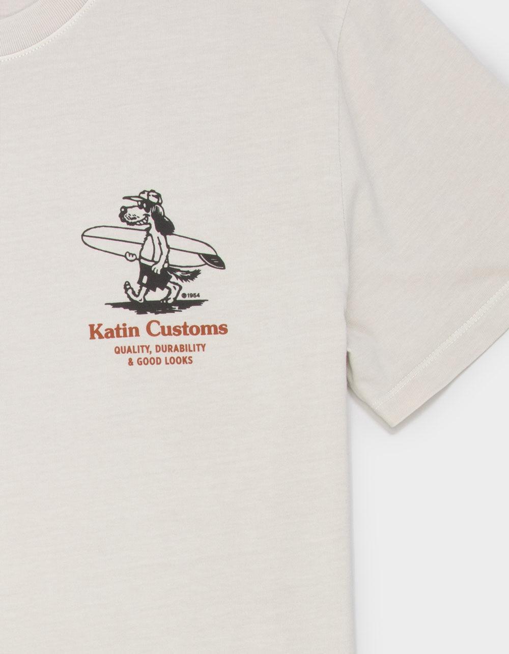 KATIN Lou Mens Tee - OFF WHITE Product Image