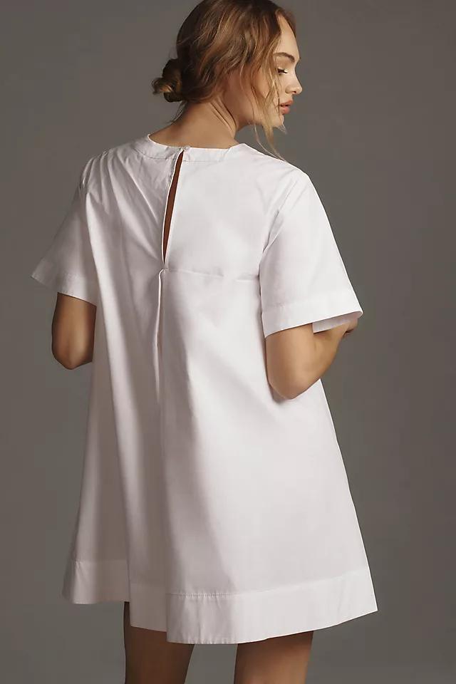 The Emmy Short-Sleeve Swing Mini Dress by Maeve Product Image