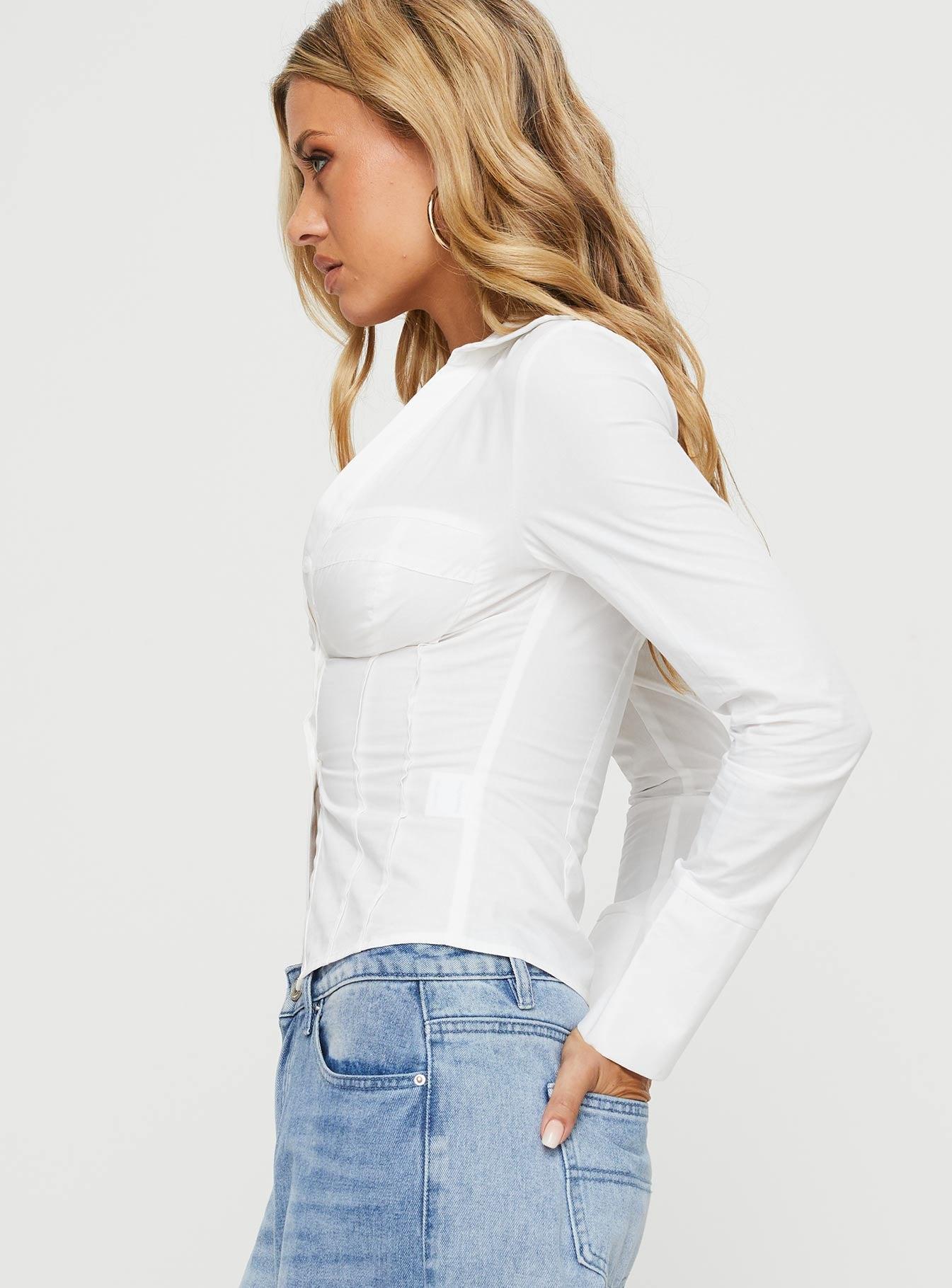 Zifa Shirt White Product Image