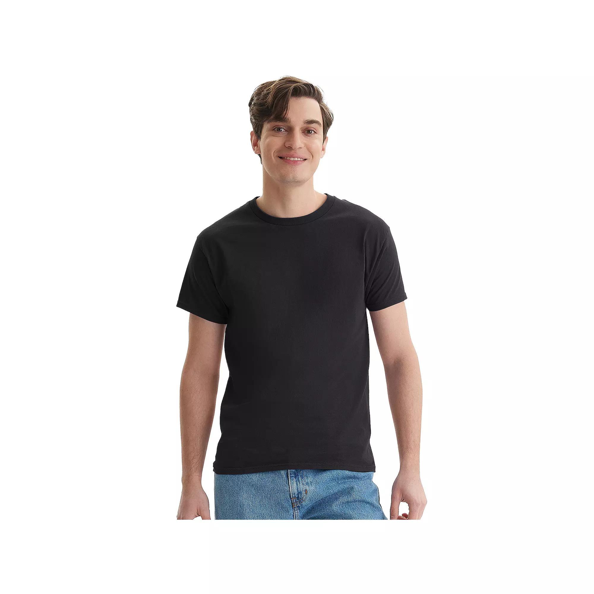 Men's Hanes® Essentials 4-Pack Cotton T-Shirt, Size: Small, Grey Product Image