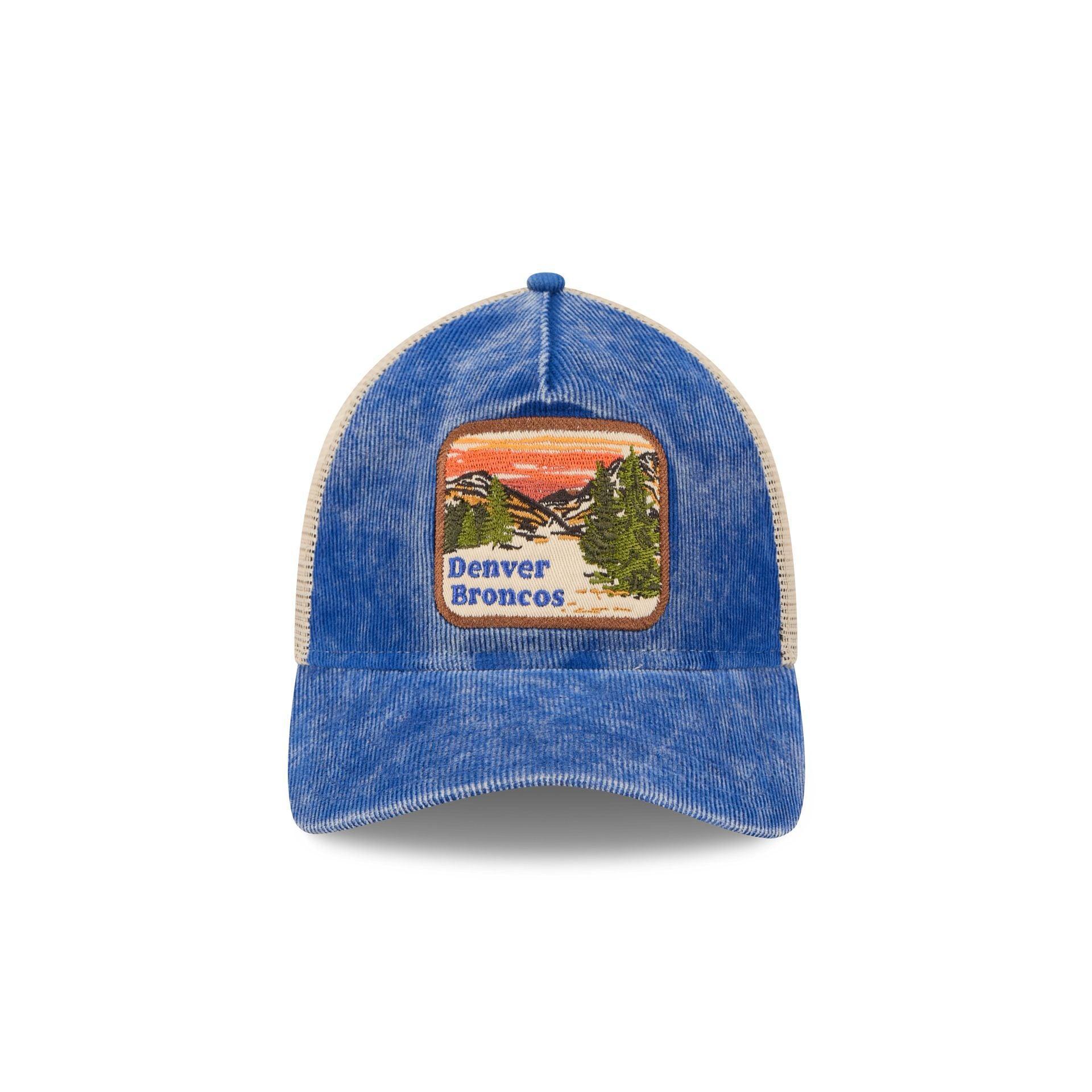 Seattle Mariners Vintage Landscape 9TWENTY A-Frame Trucker Hat Male Product Image
