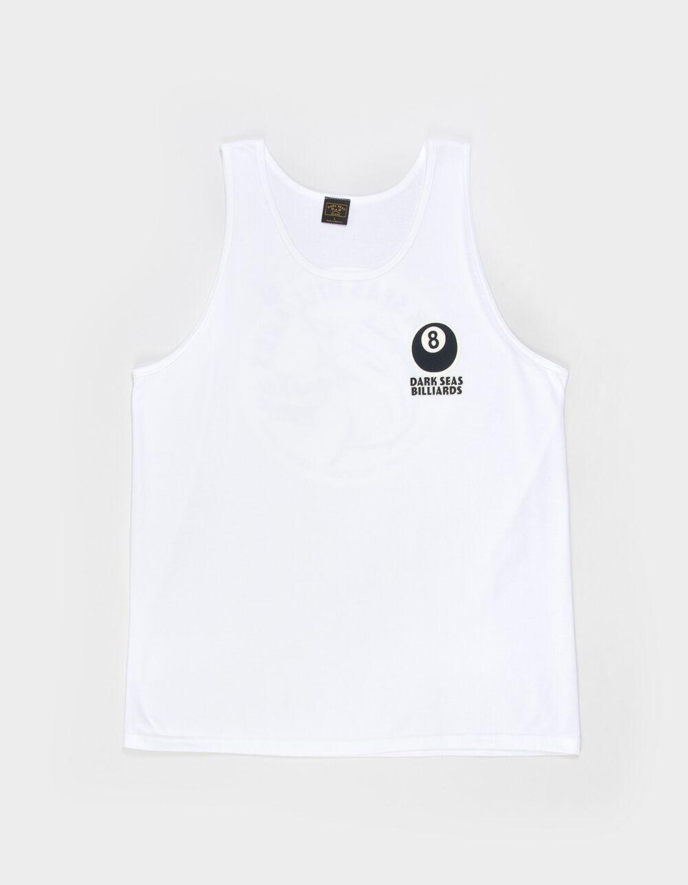 DARK SEAS Eight Ball Mens Tank Top - WHITE Product Image