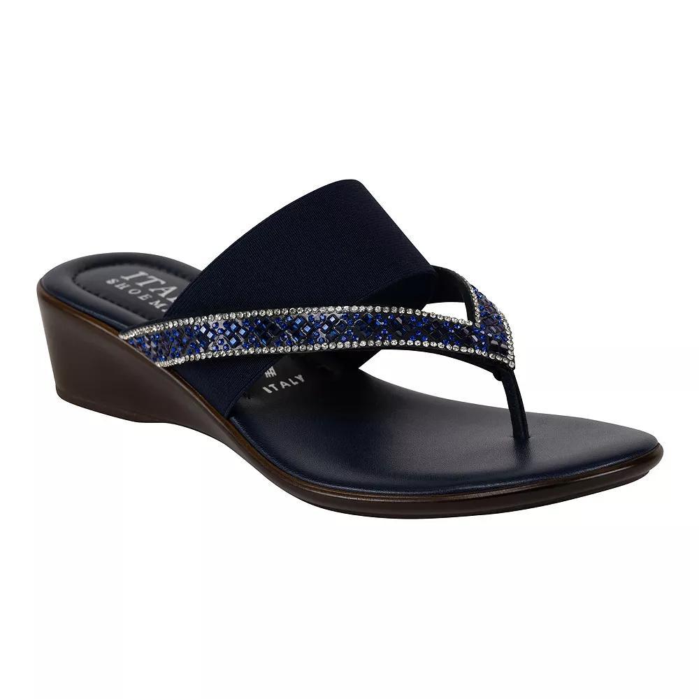 Italian Shoemakers Deleiza Women's Sandals, Size: 6, White Product Image