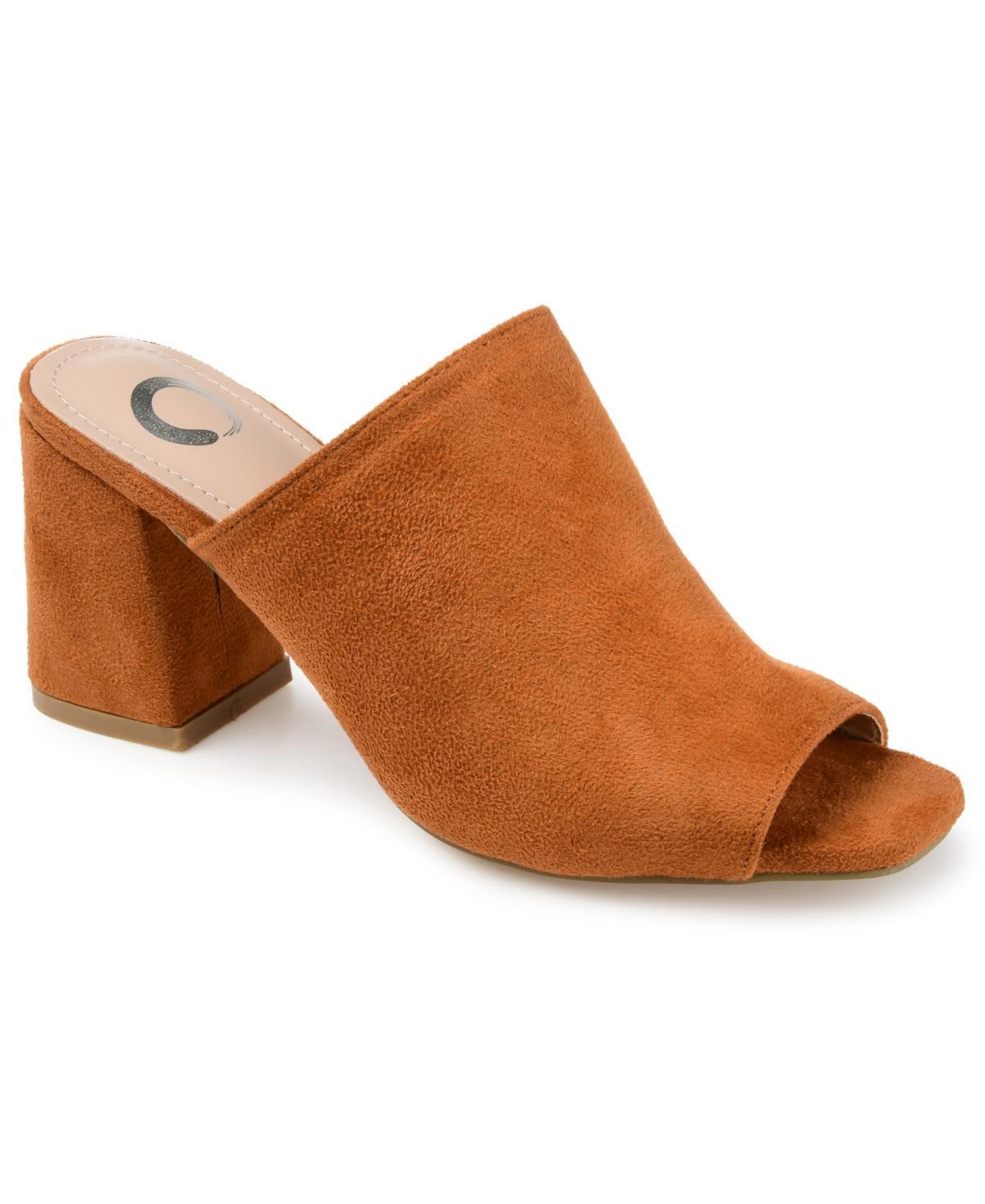 isotoner Gemma Sculpted Microterry Hoodback Womens Slippers Evening Brown Product Image
